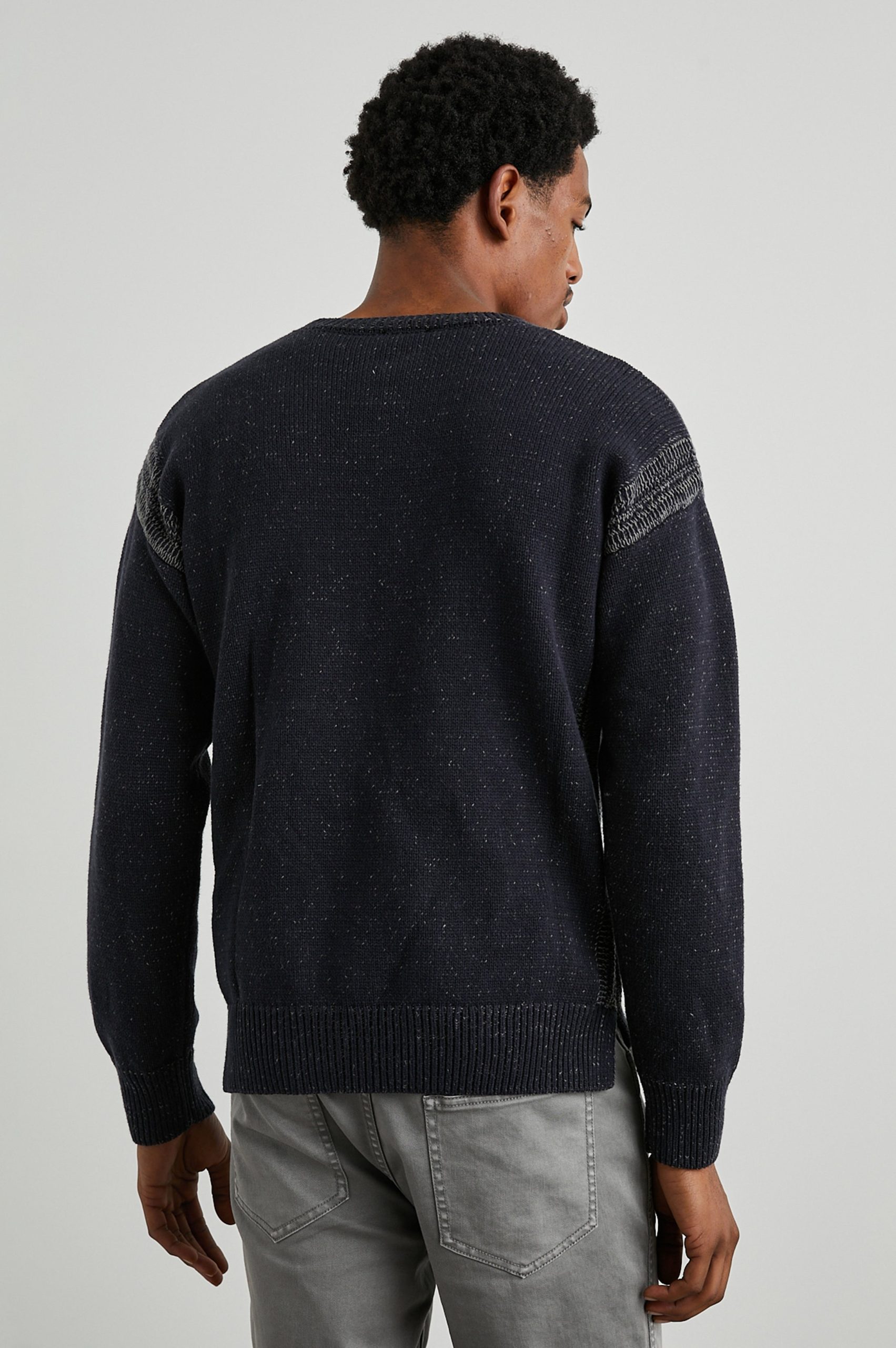 BRYCE SWEATER - NAVY - Image 6