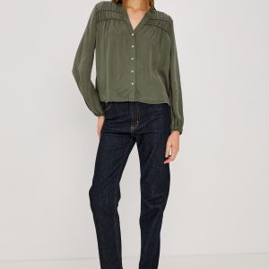 CADENCE SHIRT - WASHED OLIVE
