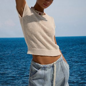CADY TOP - STONE