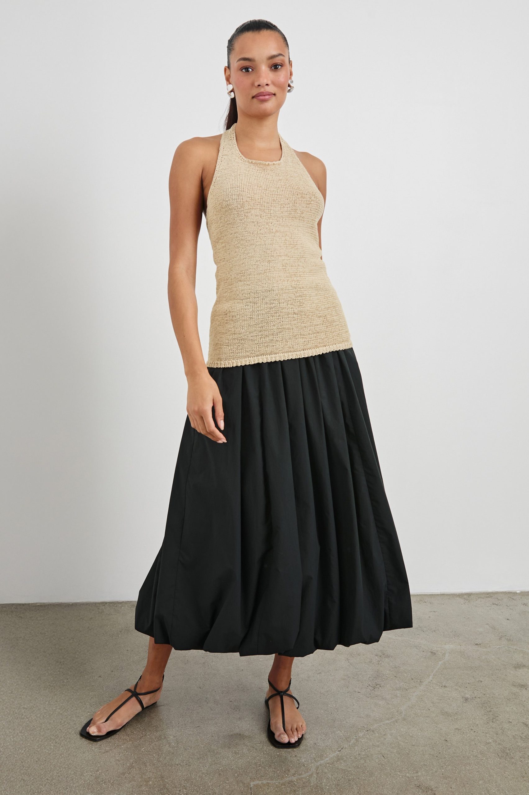 CALA SKIRT - BLACK - Image 3