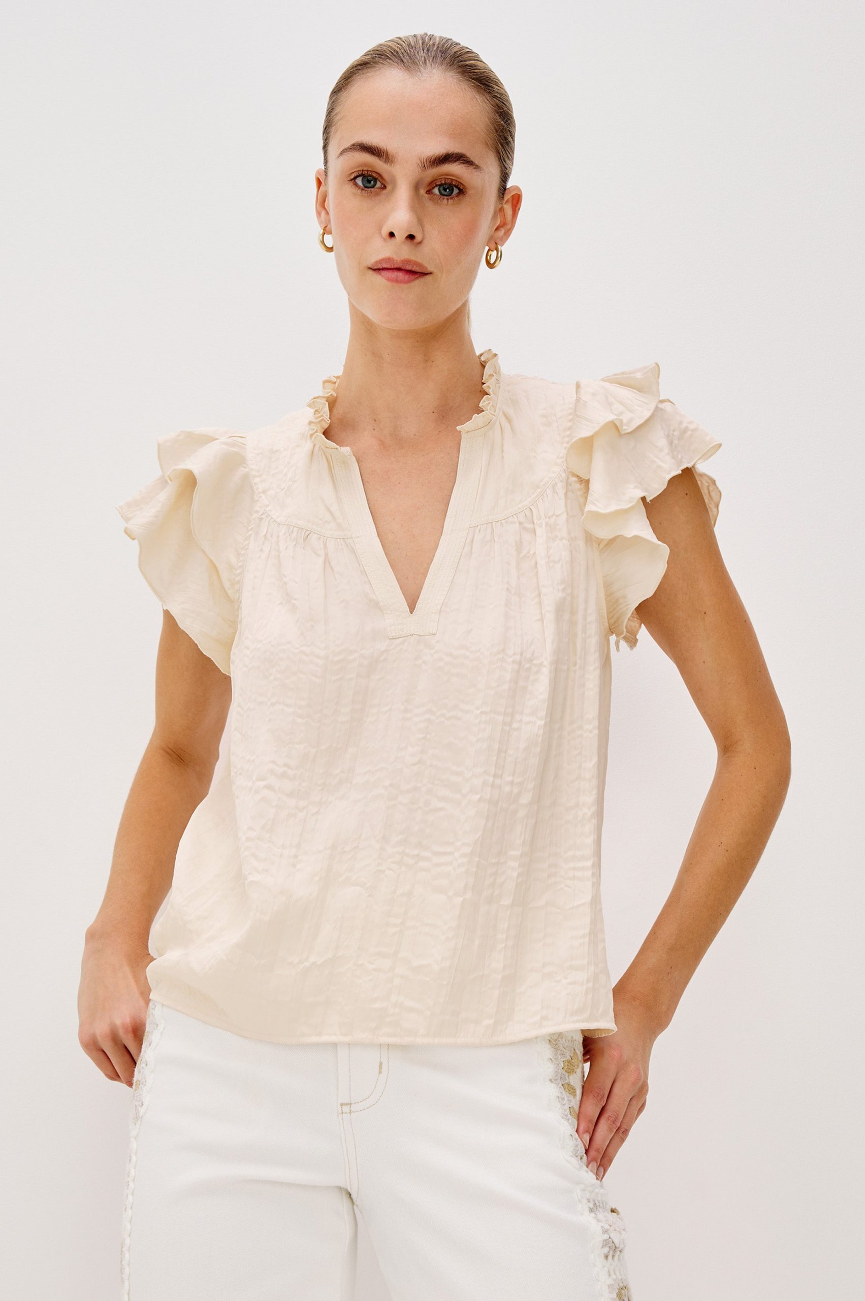 CALISTA TOP - IVORY