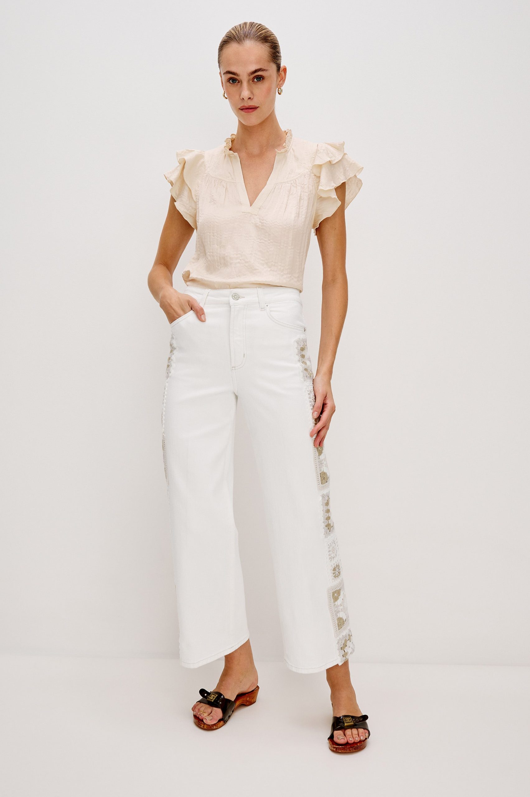 CALISTA TOP - IVORY - Image 4