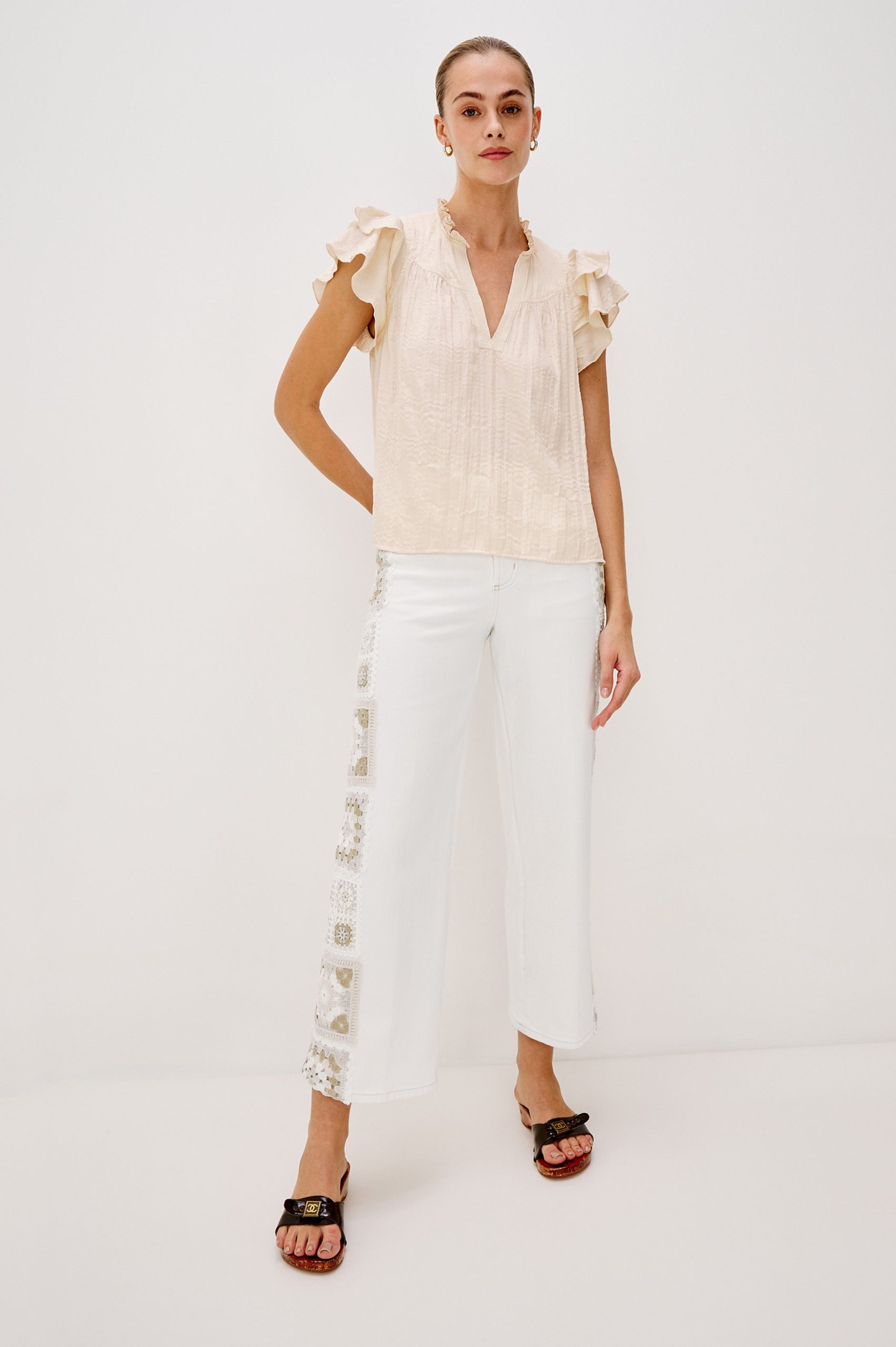 CALISTA TOP - IVORY - Image 5