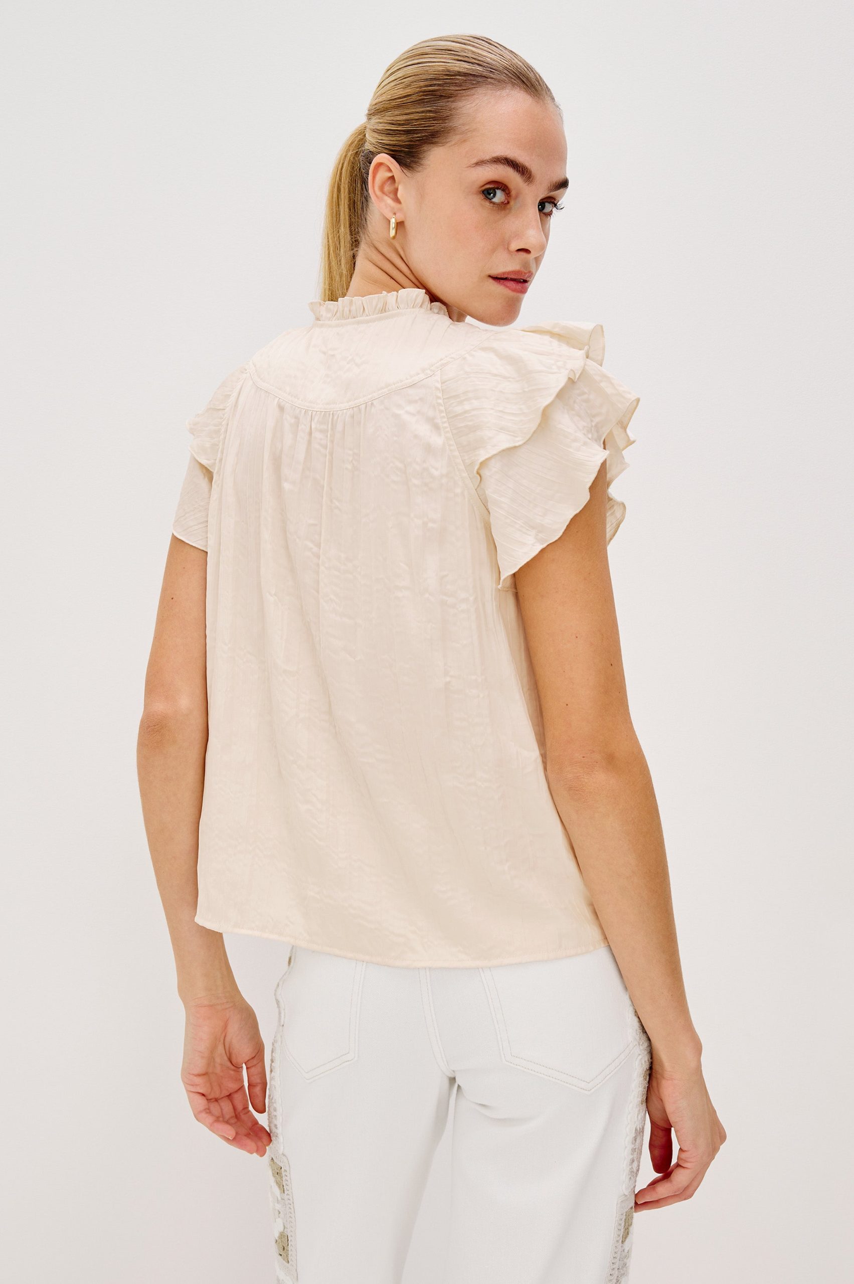 CALISTA TOP - IVORY - Image 7