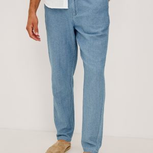 CALLUM PANT - MEDIUM WASH INDIGO