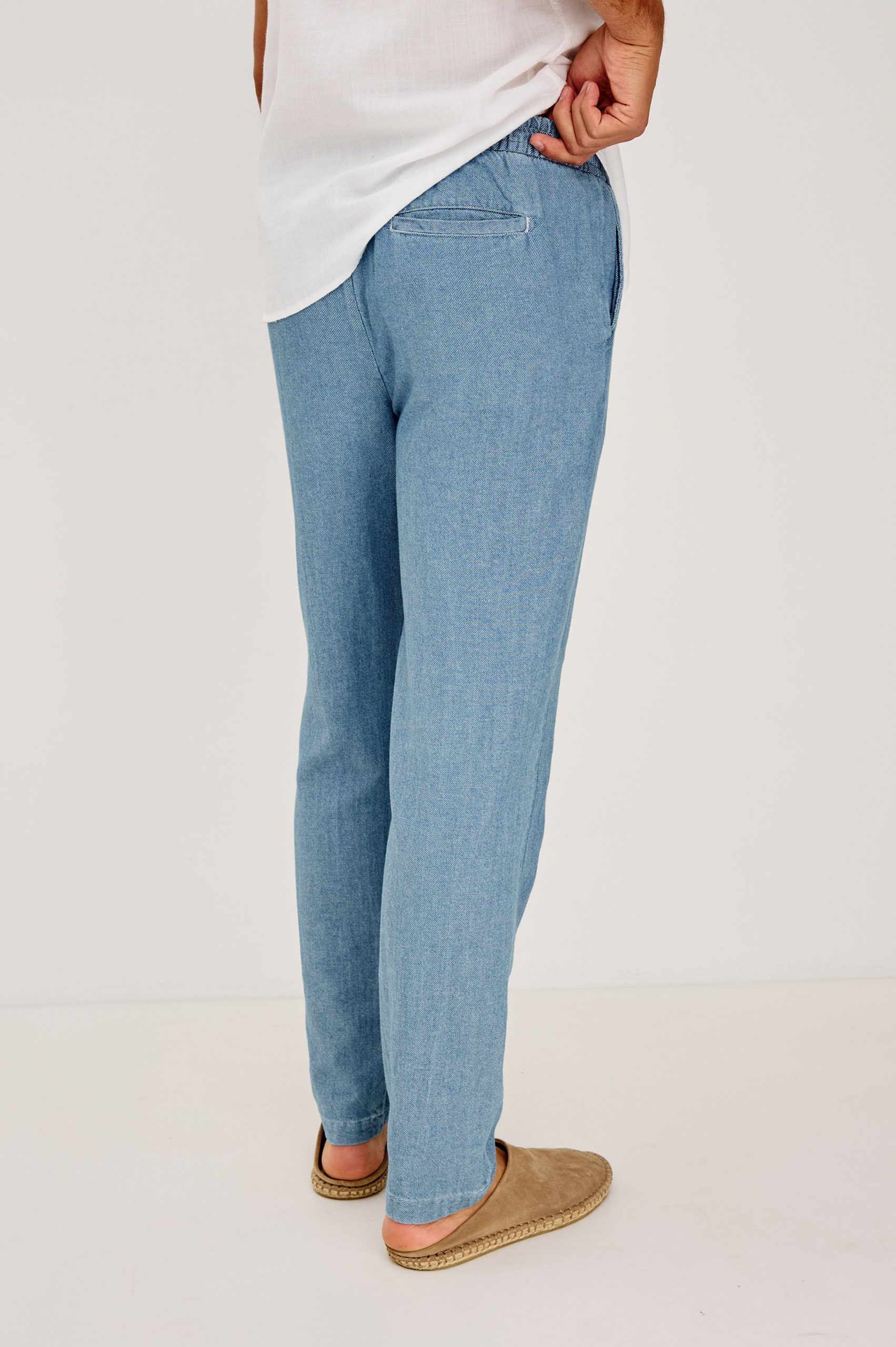 CALLUM PANT - MEDIUM WASH INDIGO - Image 5