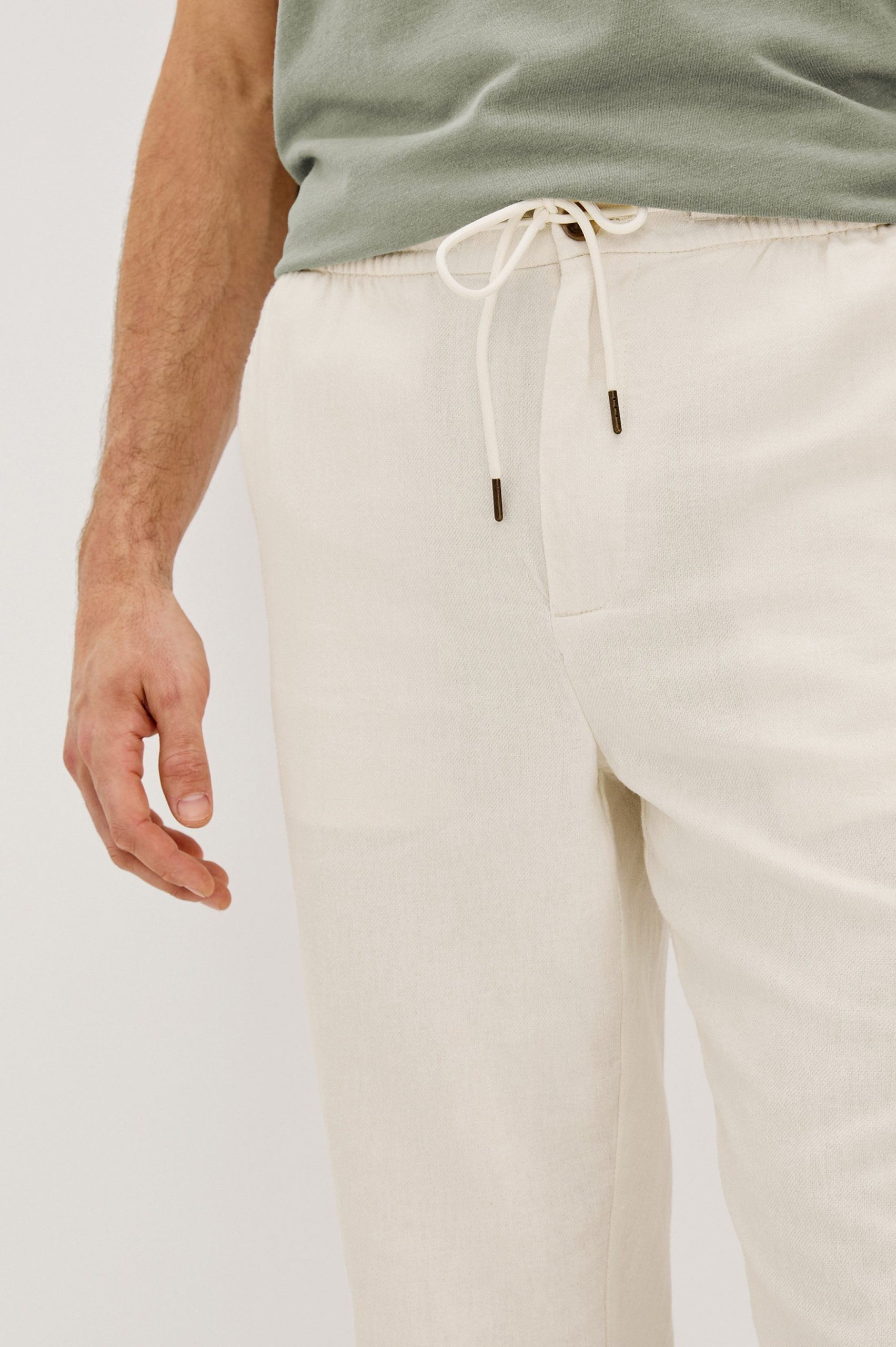 CALLUM PANT TALL - ECRU - Image 2