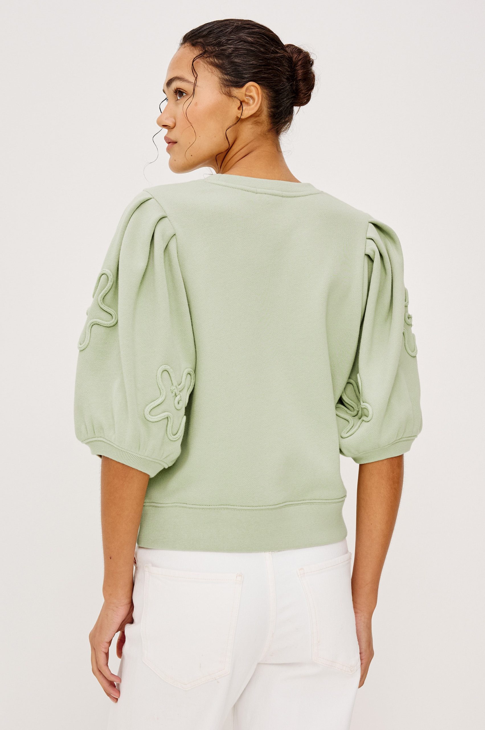 CAMY SWEATSHIRT - VINTAGE SAGE - Image 5