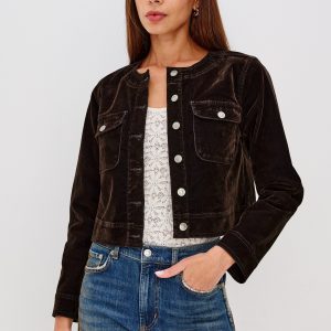 CAPISTRANO JACKET - CHOCOLATE FLOCKING