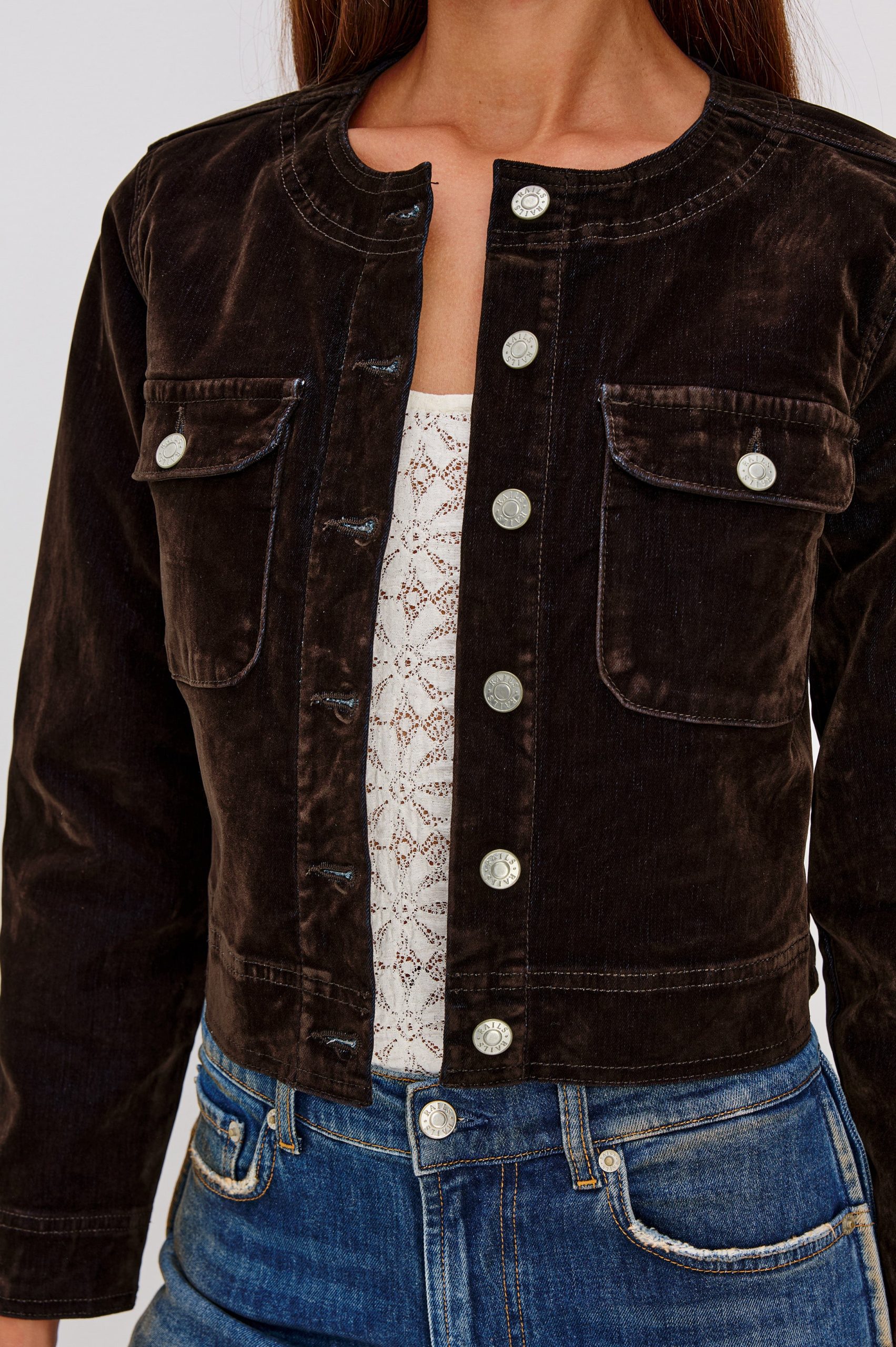 CAPISTRANO JACKET - CHOCOLATE FLOCKING - Image 2