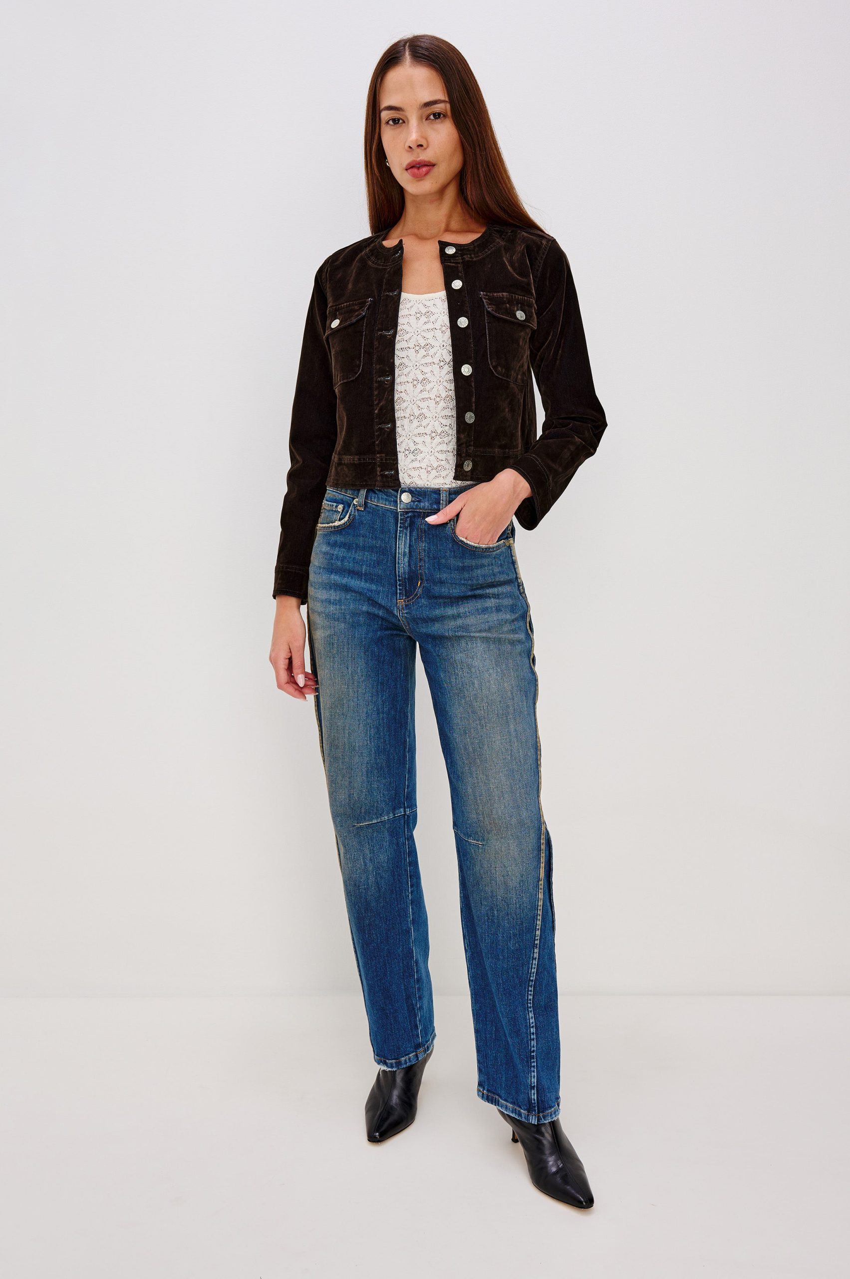CAPISTRANO JACKET - CHOCOLATE FLOCKING - Image 4
