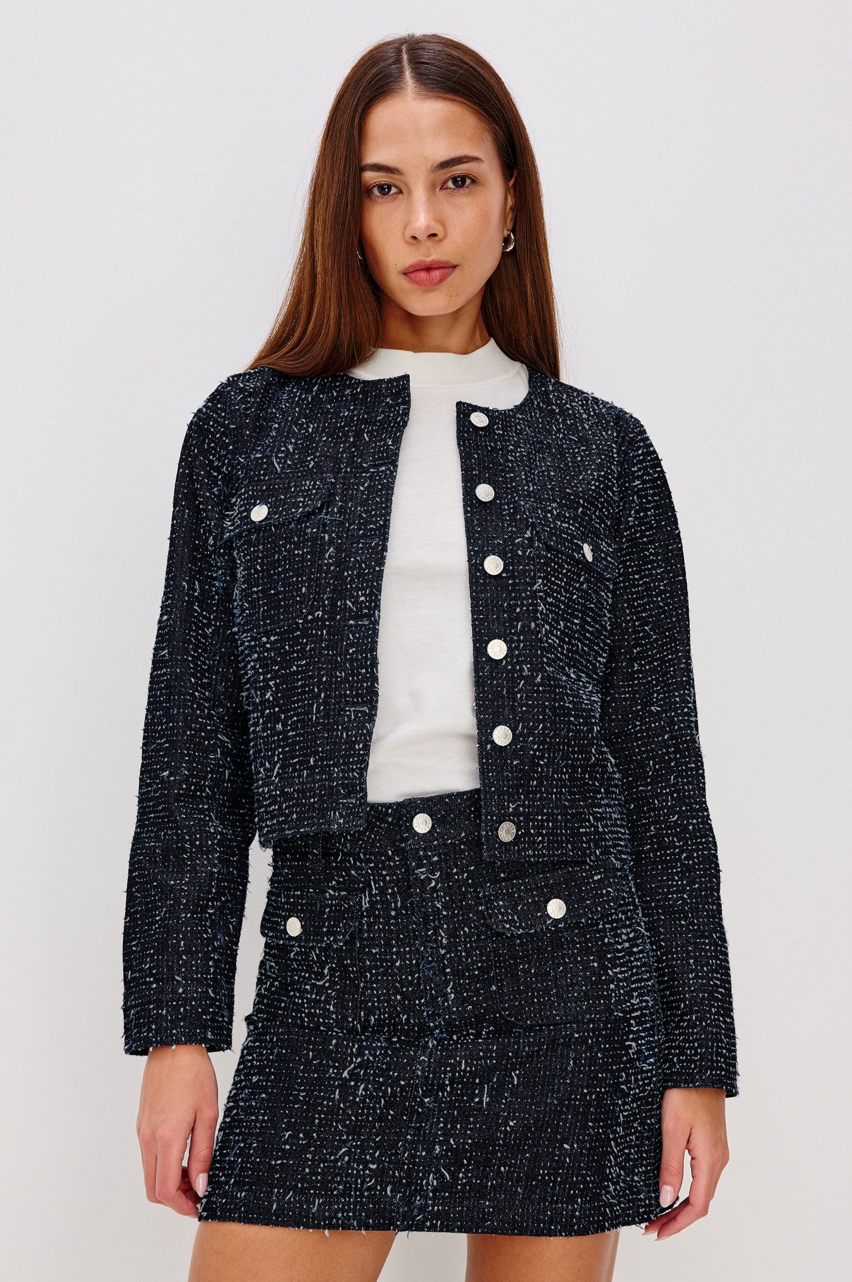 CAPISTRANO JACKET - DENIM TWEED