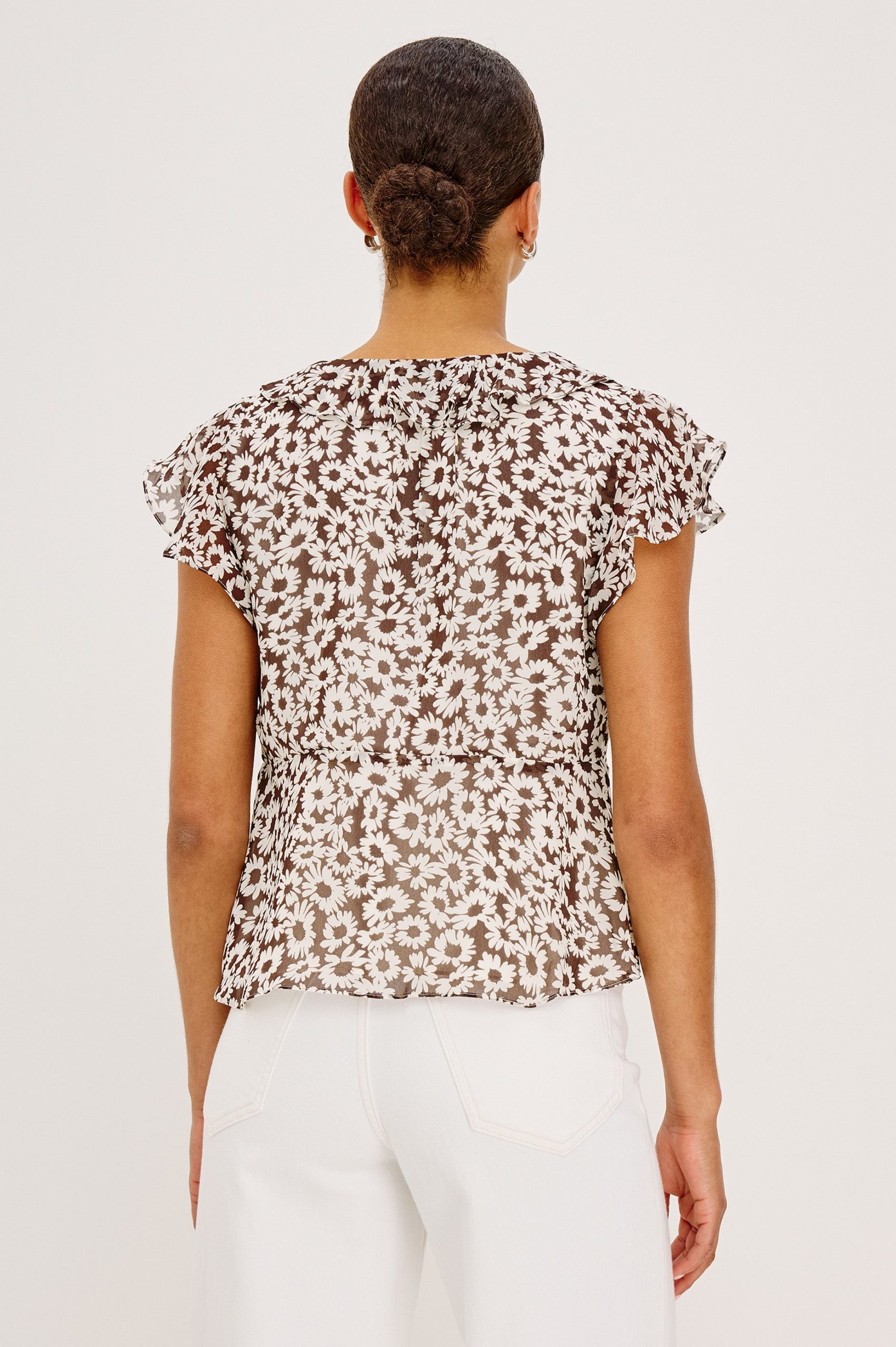 CARMINE TOP - ESPRESSO DAISY - Image 5