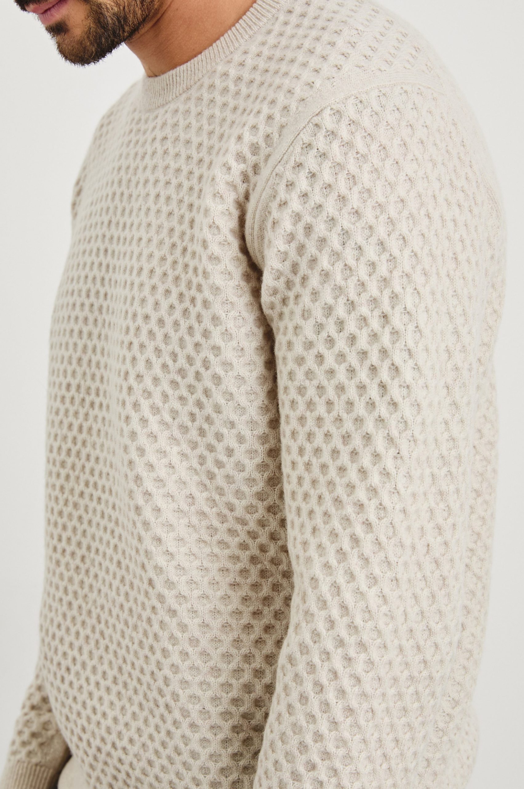 CARRICK SWEATER - OATMEAL HEATHER - Image 2