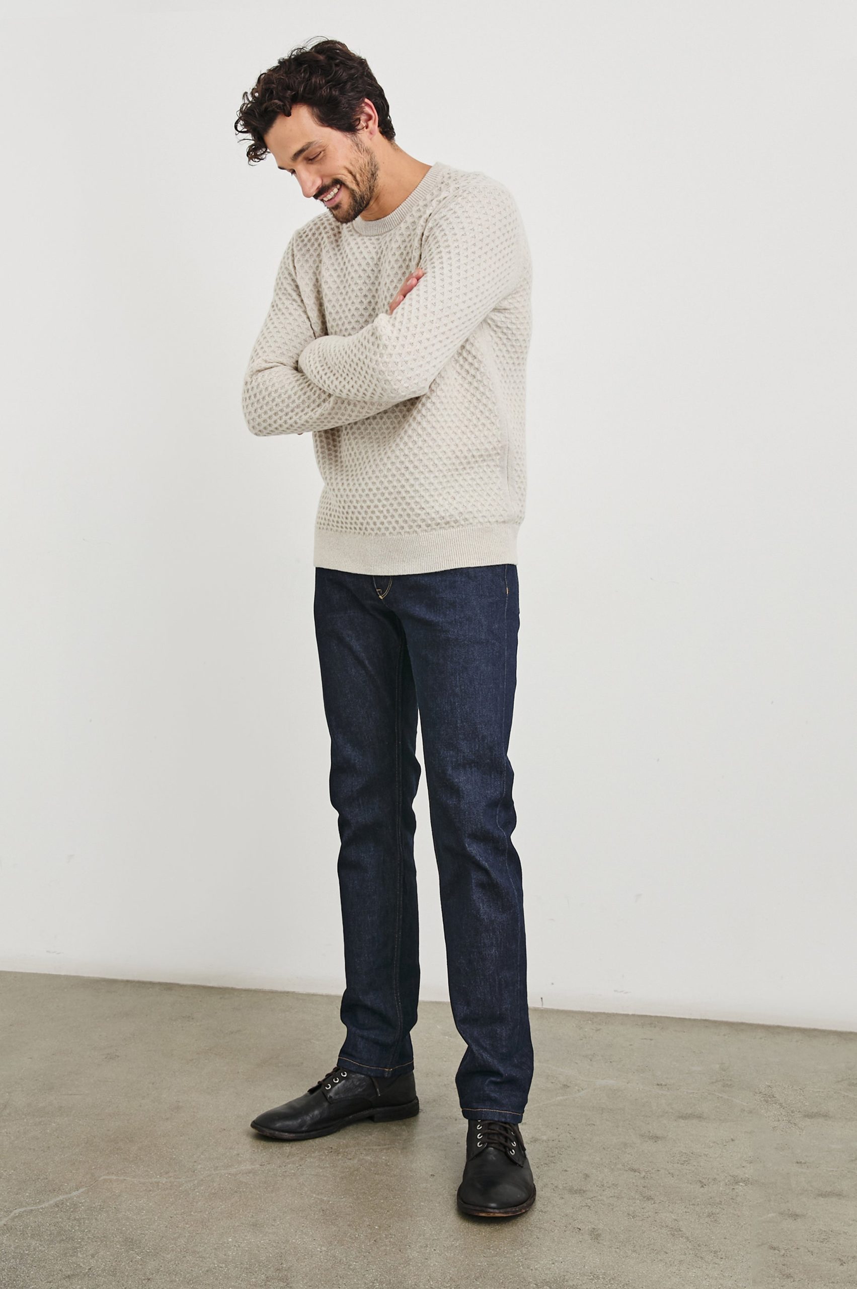 CARRICK SWEATER - OATMEAL HEATHER - Image 3
