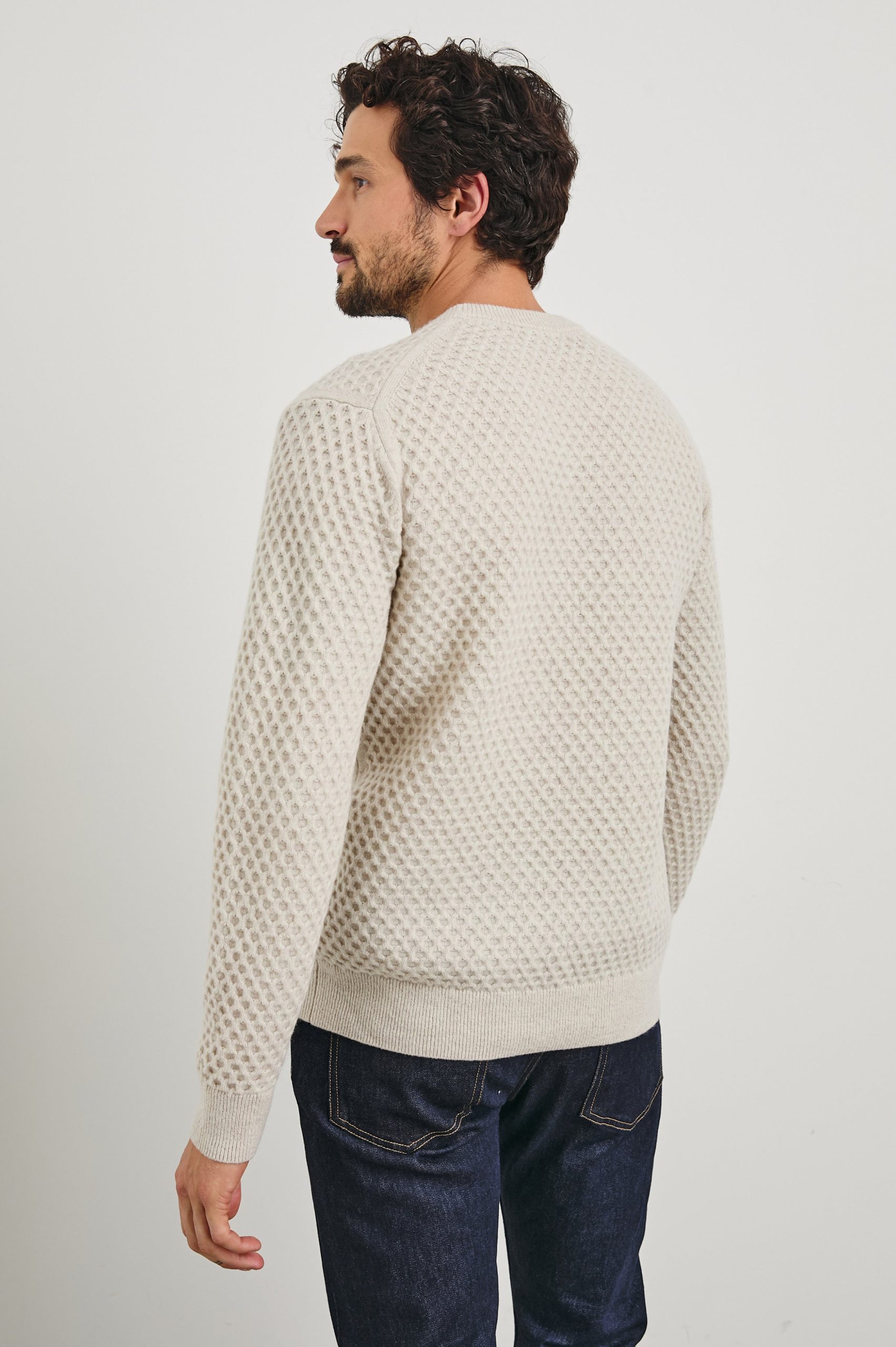 CARRICK SWEATER - OATMEAL HEATHER - Image 4
