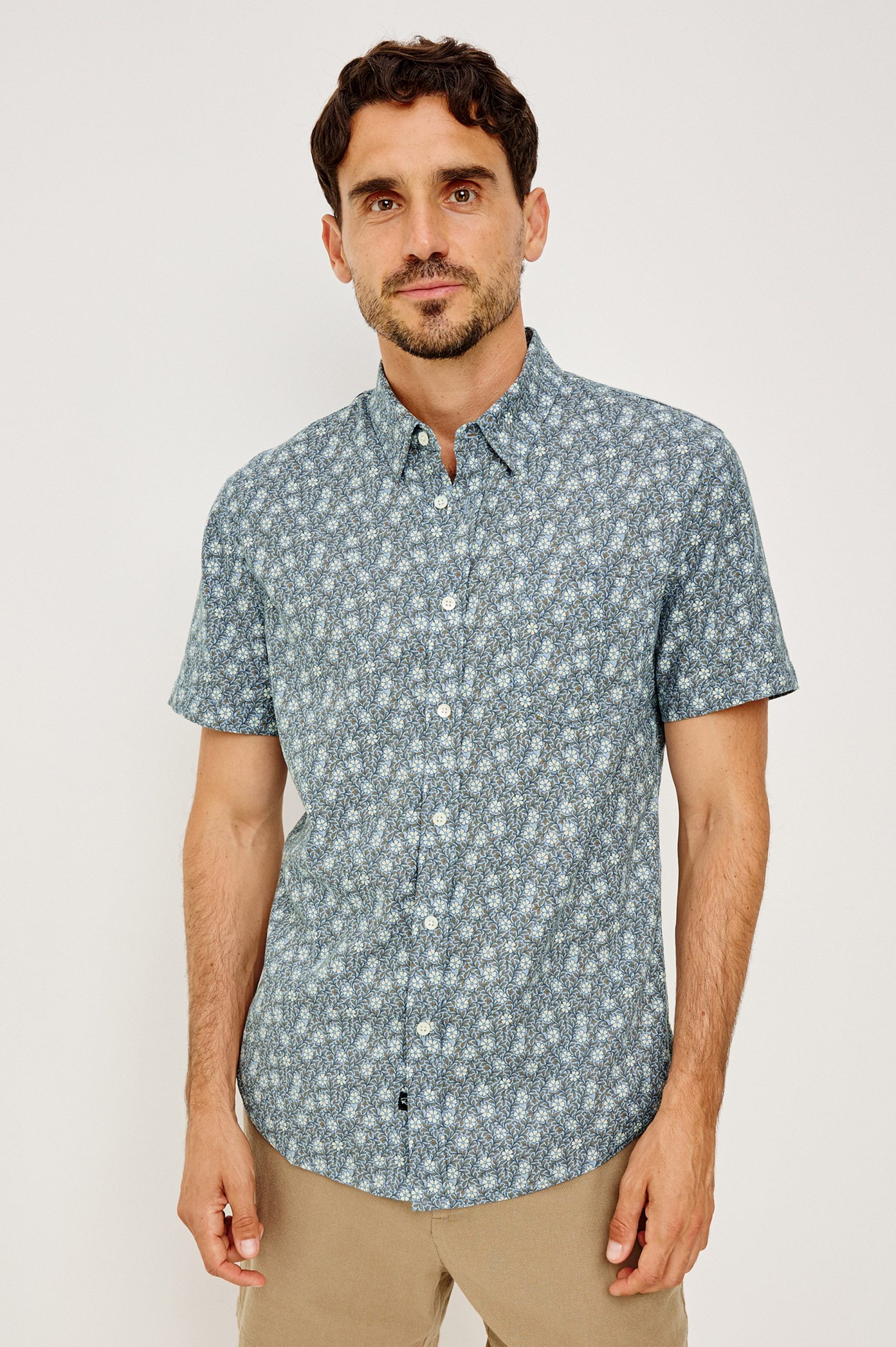 CARSON SHIRT - BOTANIC BATIK CRYSTAL