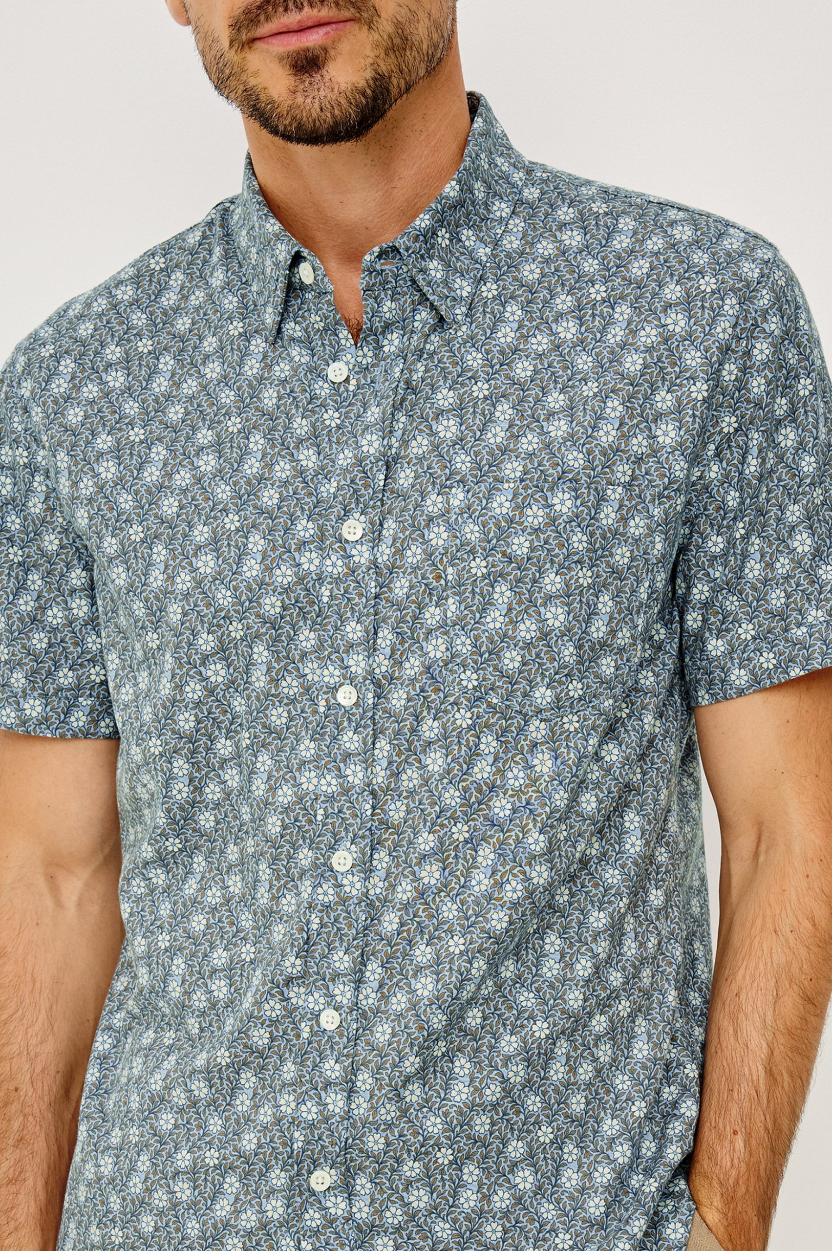 CARSON SHIRT - BOTANIC BATIK CRYSTAL - Image 2