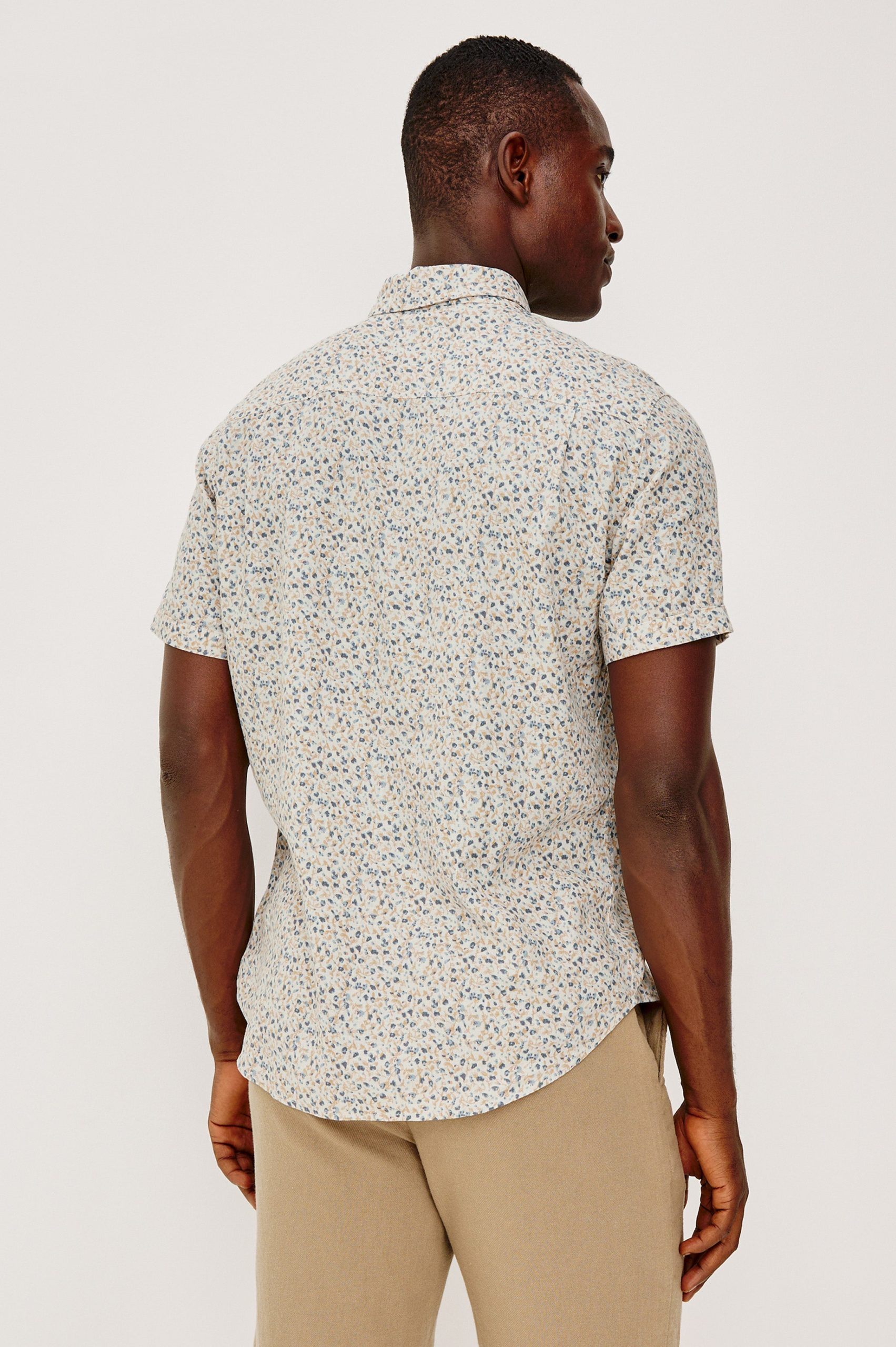 CARSON SHIRT - SPRING BLOSSOM PARCHMENT - Image 5
