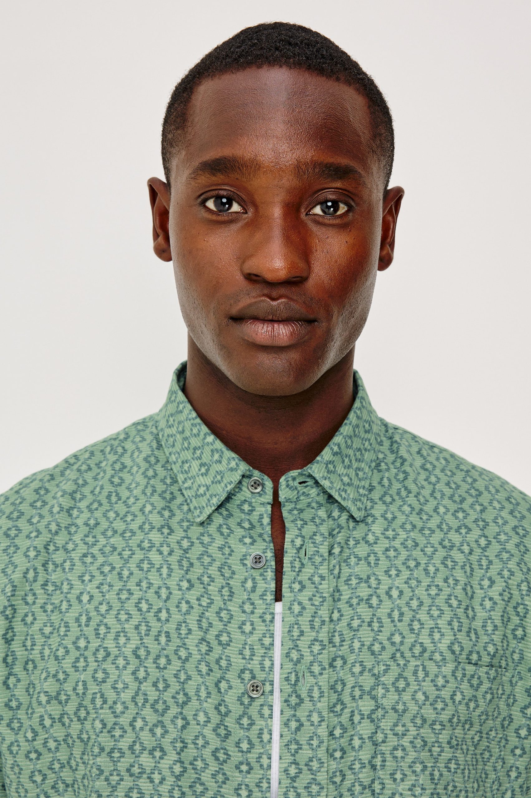 CARSON SHIRT - WAVY BATIK AQUA - Image 2