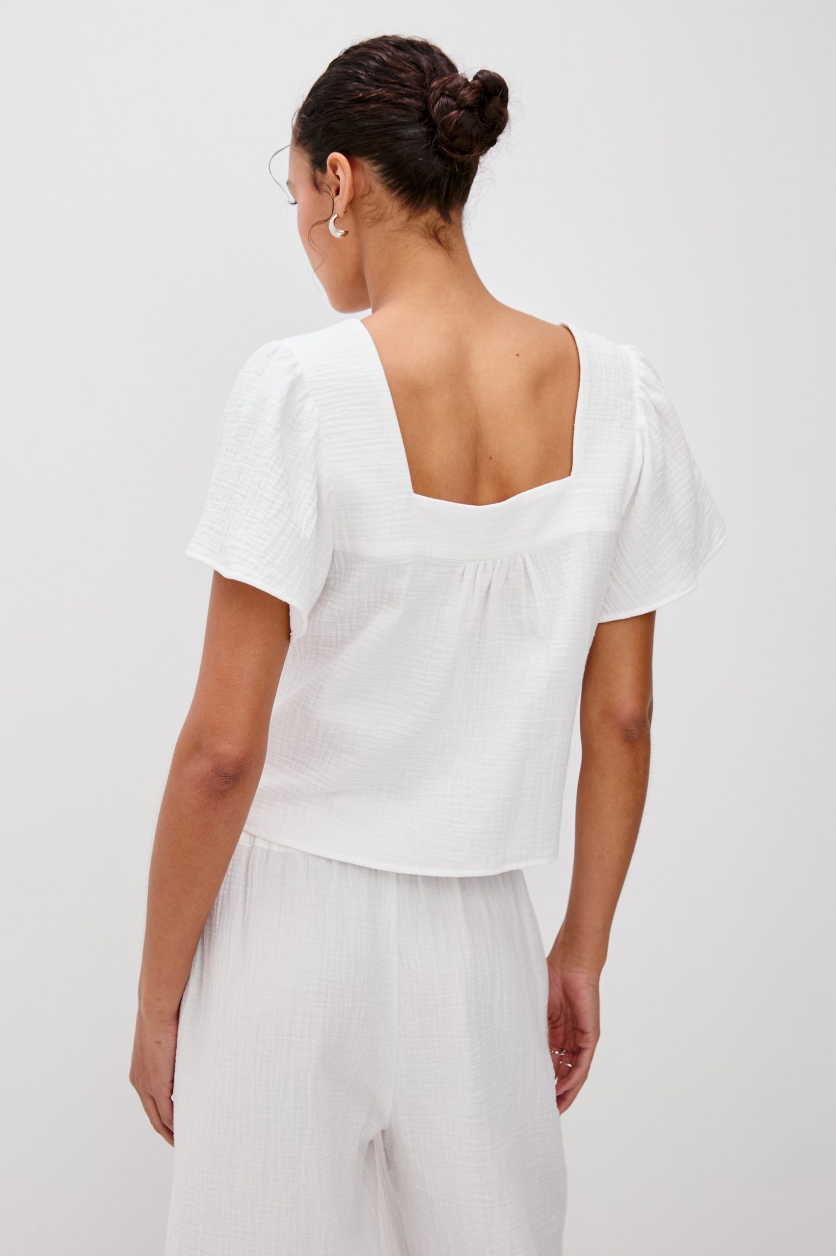 CASIE TOP - WHITE - Image 4