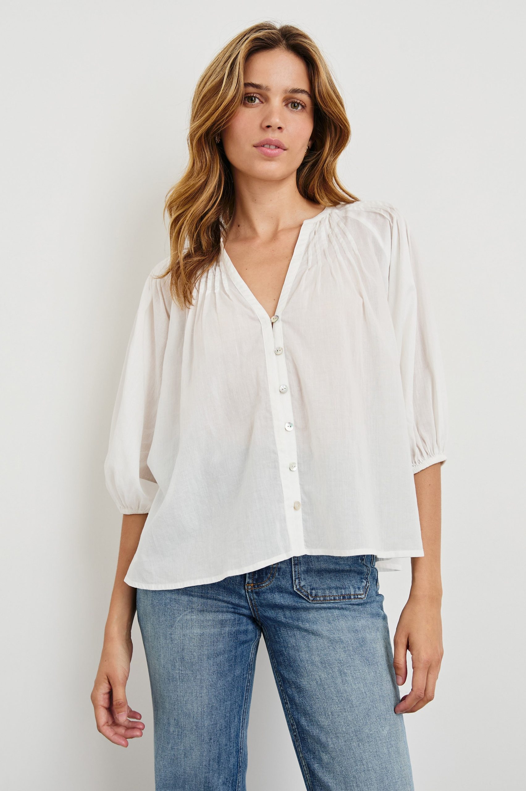 CASSAT TOP - WHITE