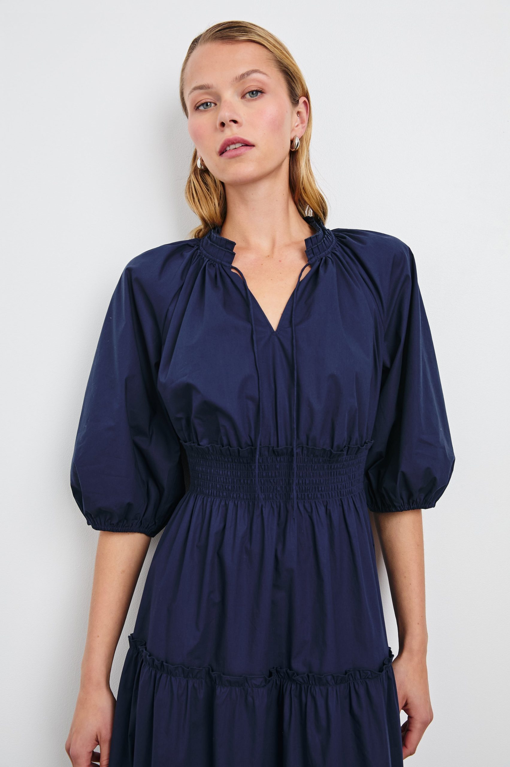 CATERINE DRESS - NAVY - Image 2
