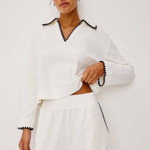 CATI SWEATSHIRT - IVORY