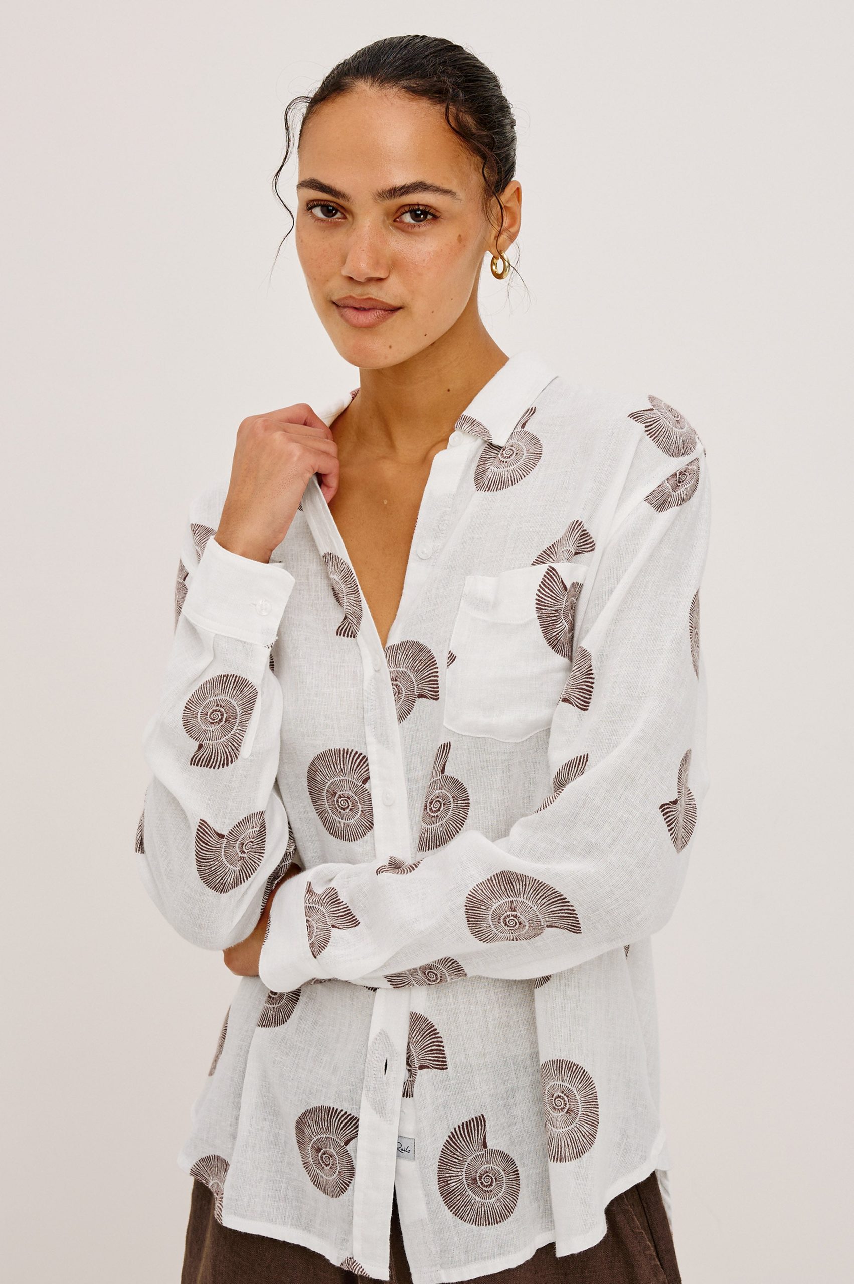 CHARLI SHIRT - SPIRAL SHELLS - Image 4