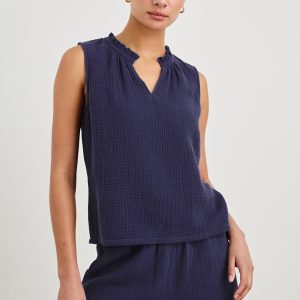 CHRISTY TOP - ADMIRAL BLUE