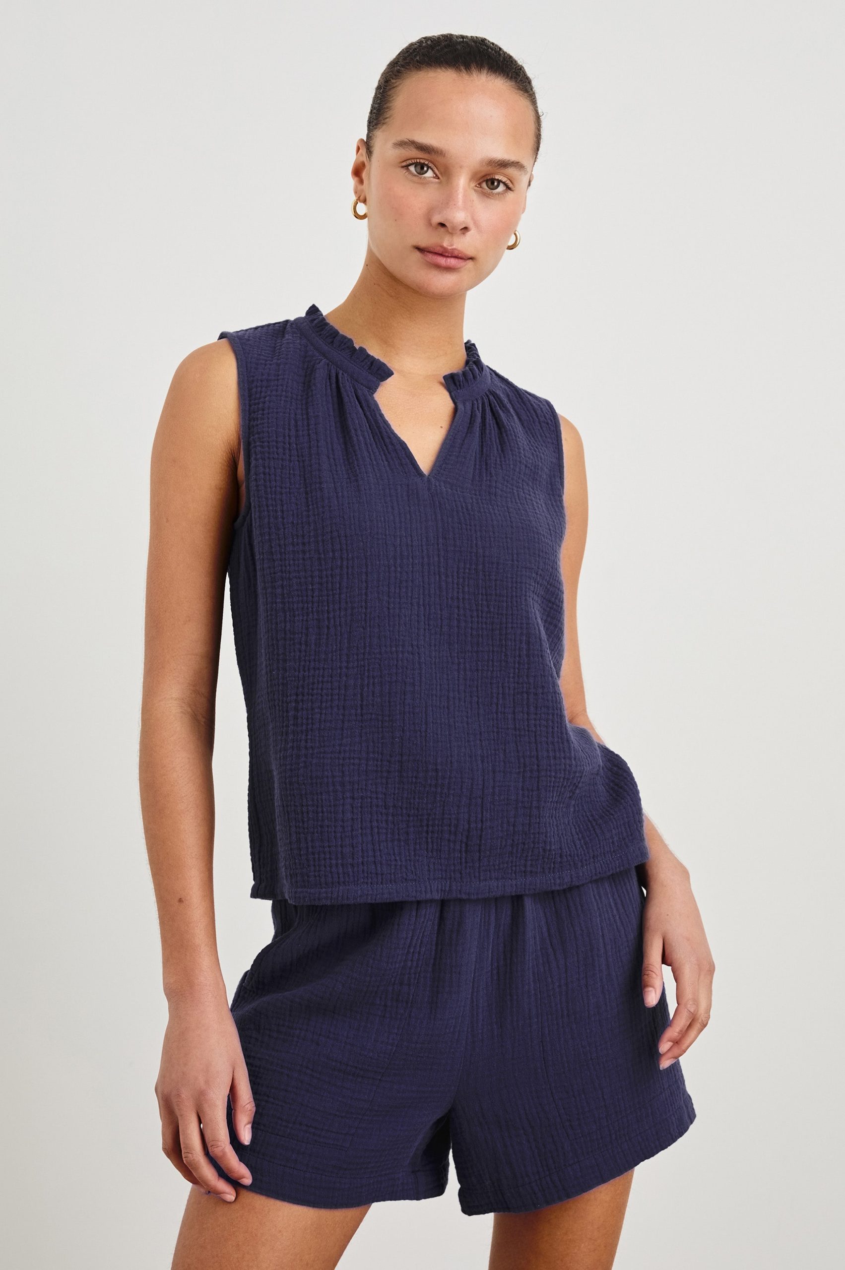 CHRISTY TOP - ADMIRAL BLUE