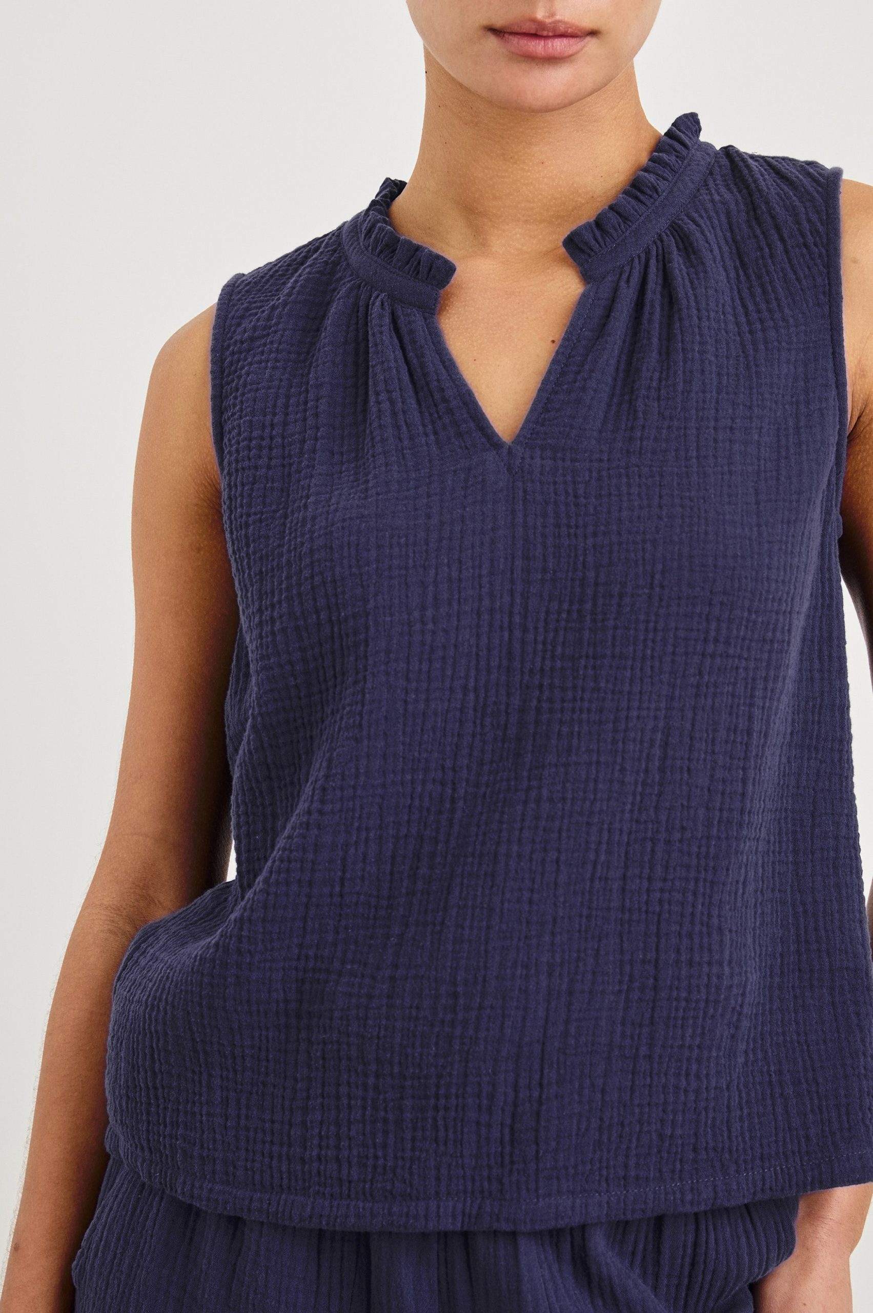 CHRISTY TOP - ADMIRAL BLUE - Image 2