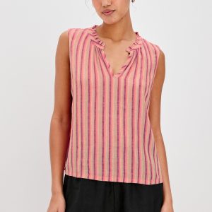 CHRISTY TOP - CABANA STRIPE