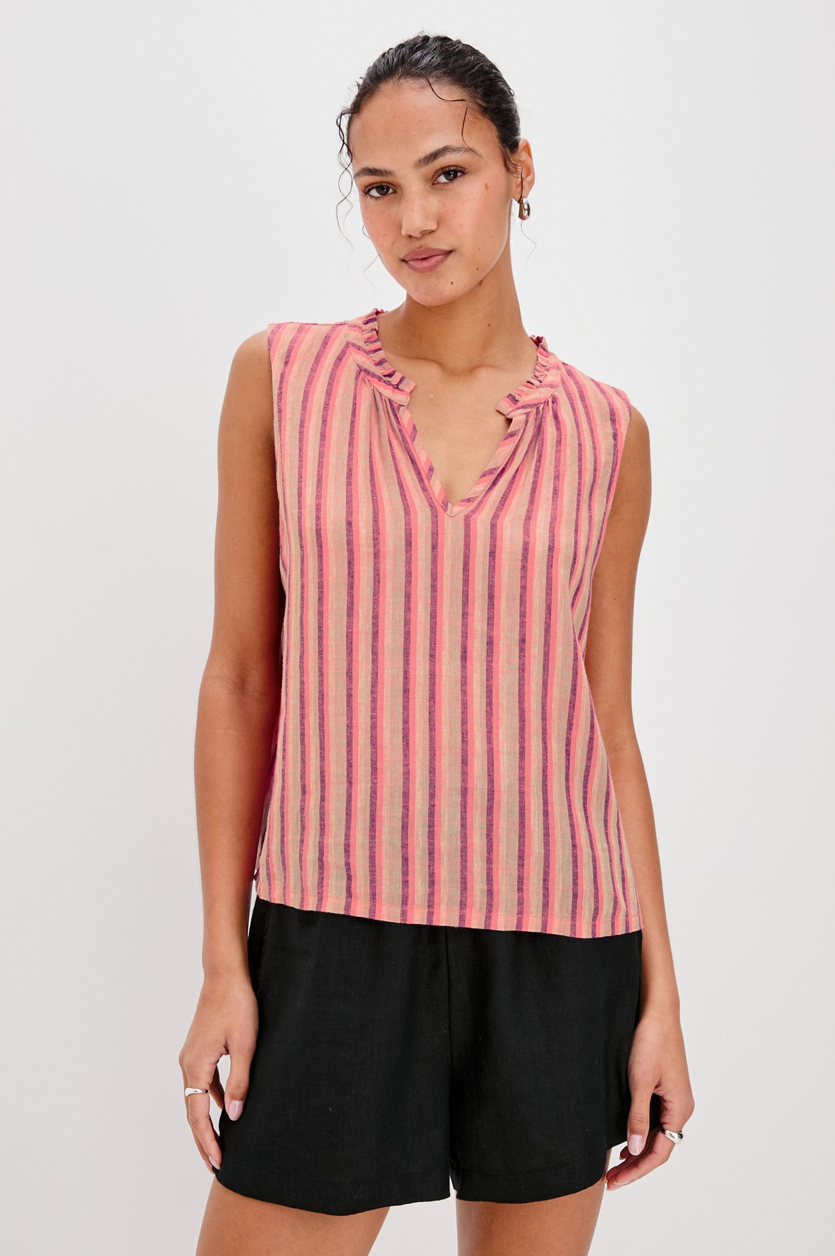 CHRISTY TOP - CABANA STRIPE