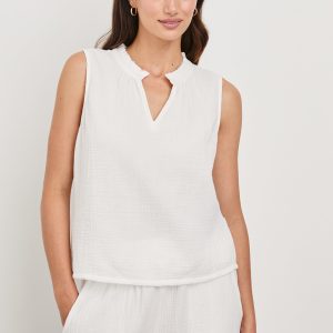 CHRISTY TOP - WHITE