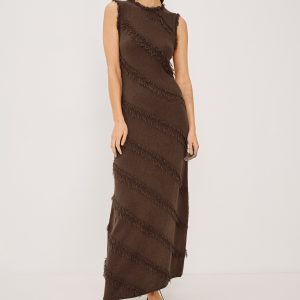 CLAUDIA DRESS - CINNAMON