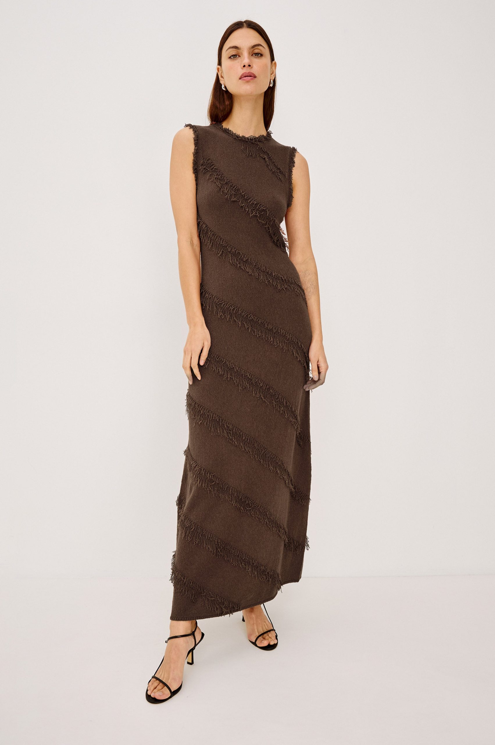 CLAUDIA DRESS - CINNAMON