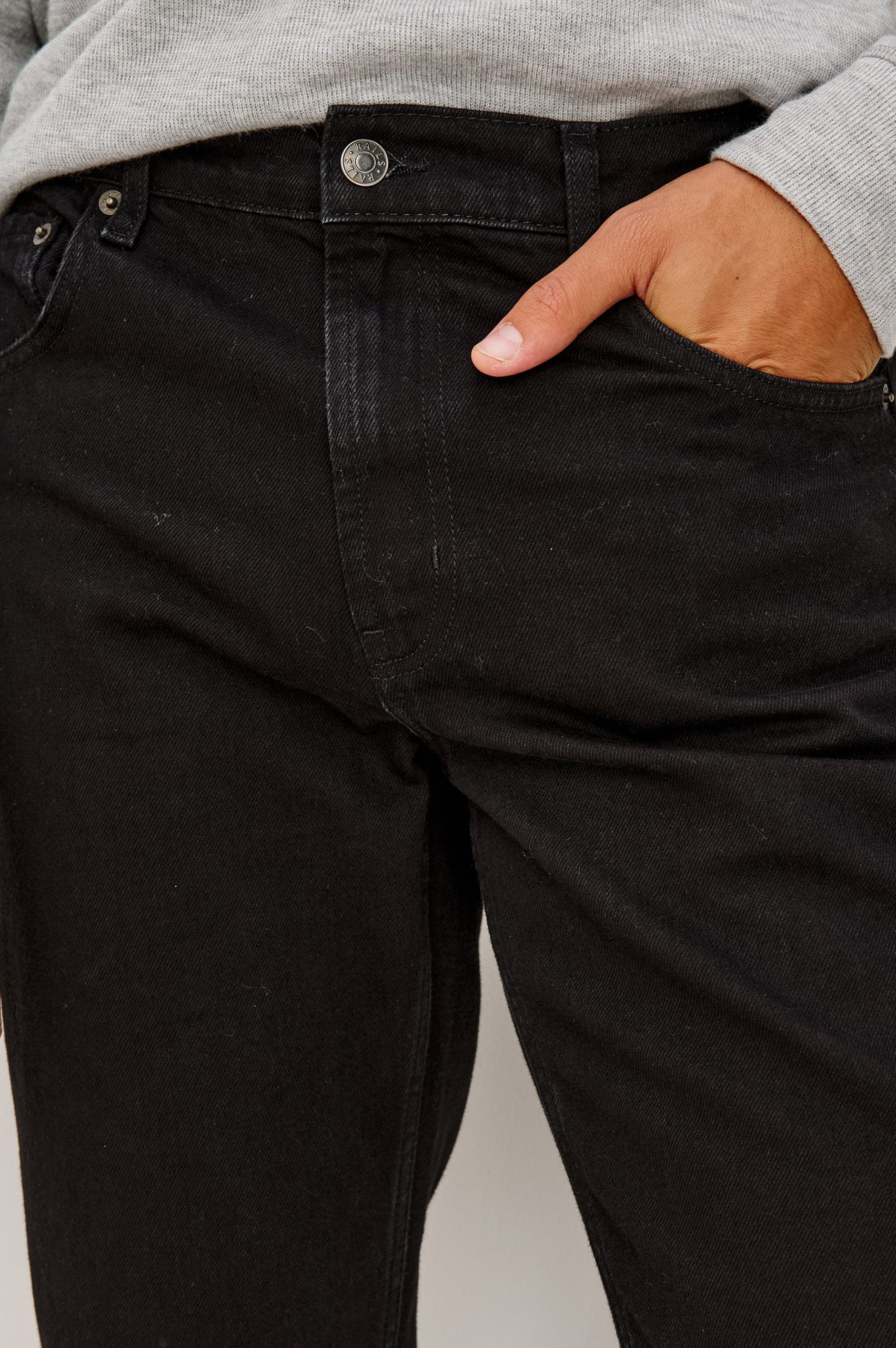 CLAYTON SLIM STRAIGHT - DARK BLACK - Image 2