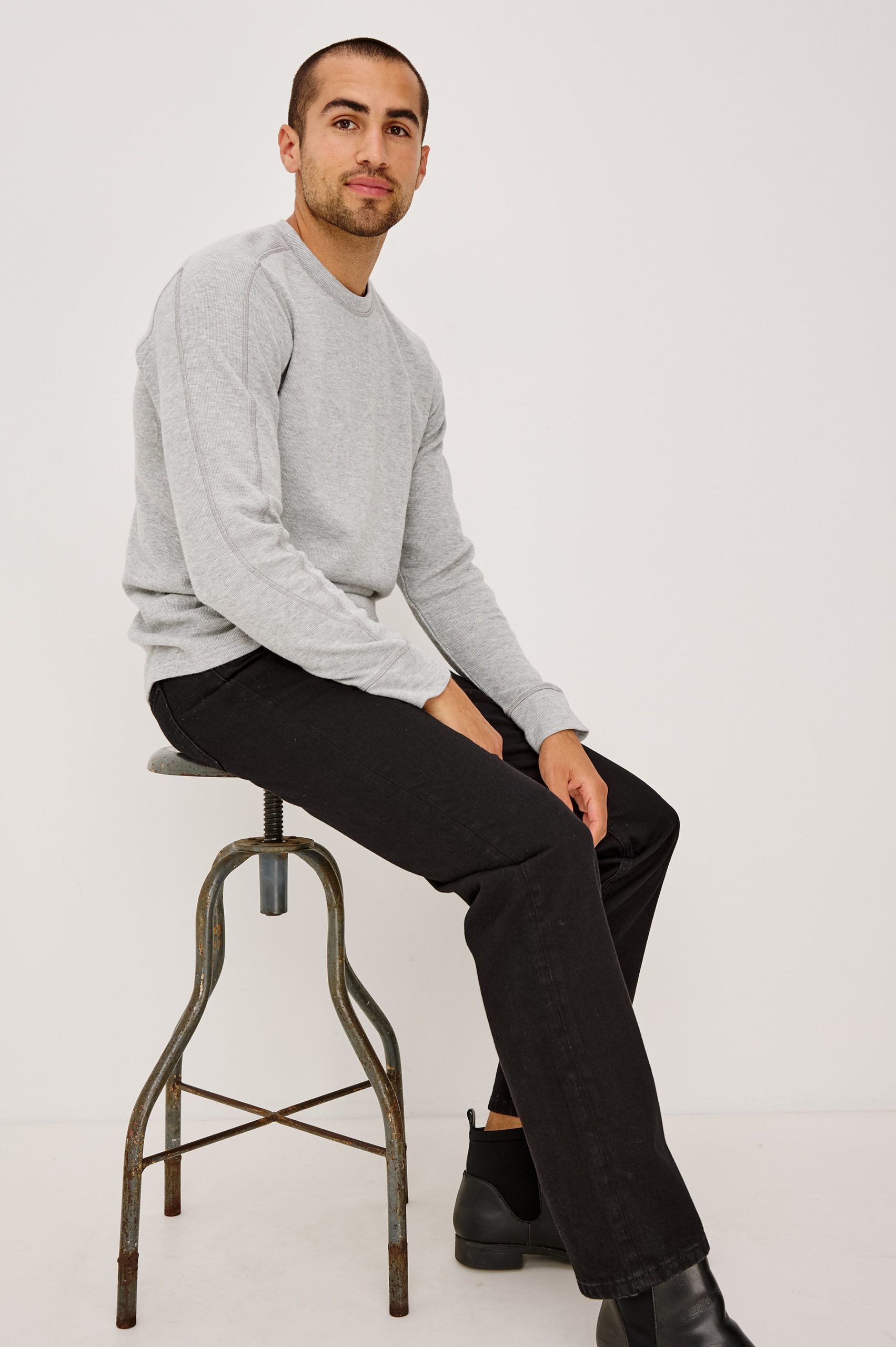 CLAYTON SLIM STRAIGHT - DARK BLACK - Image 4