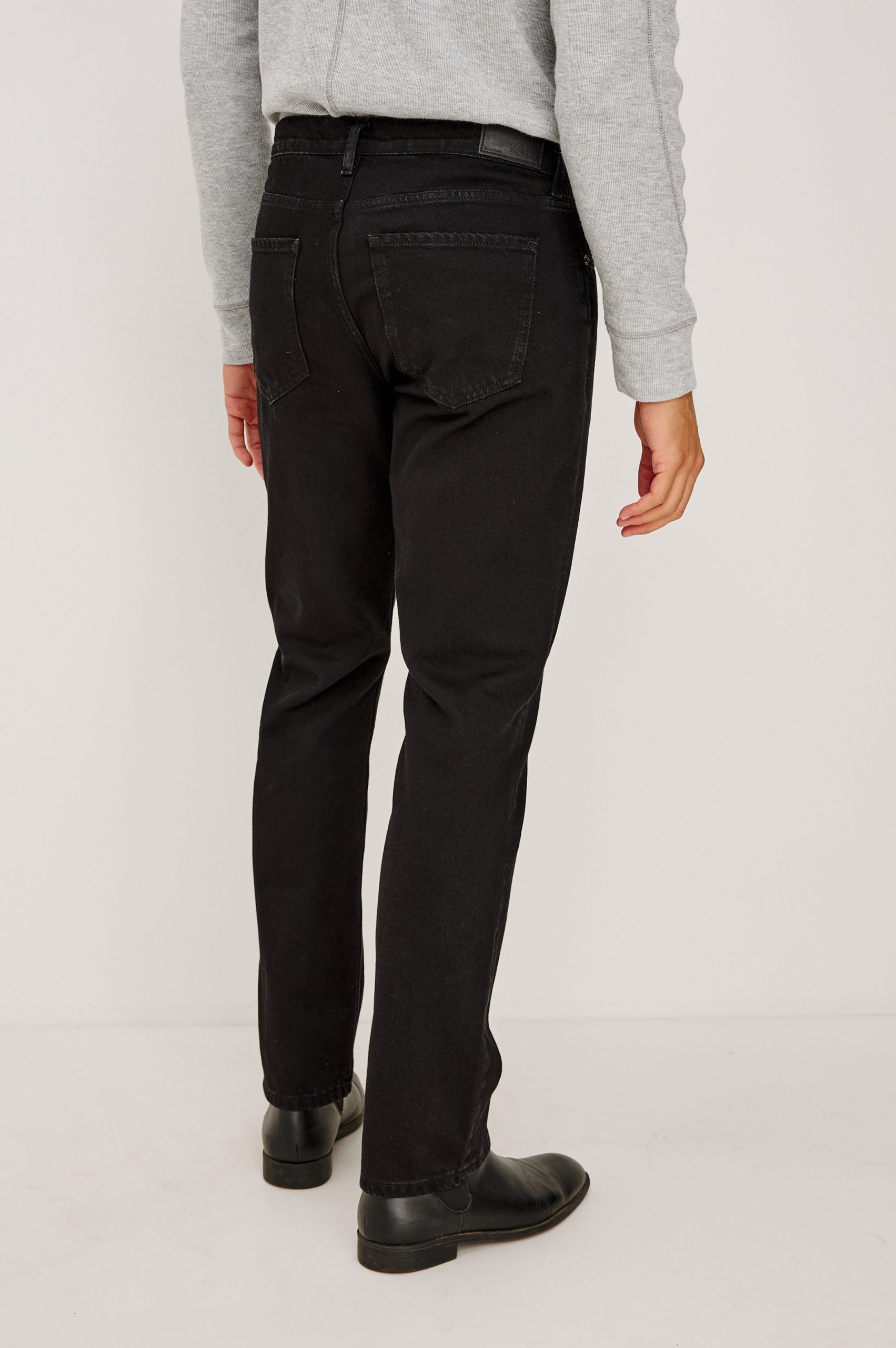 CLAYTON SLIM STRAIGHT - DARK BLACK - Image 5