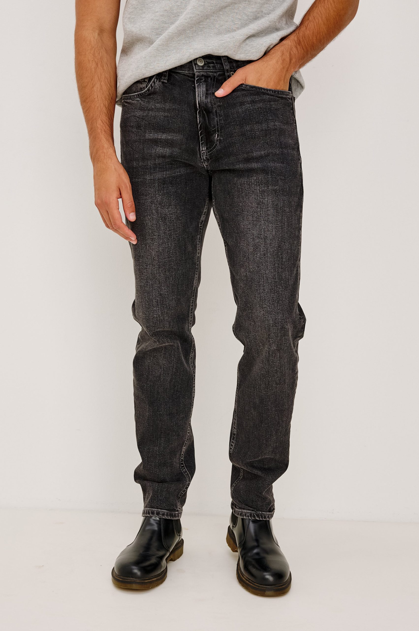 CLAYTON SLIM STRAIGHT - FADED ONYX
