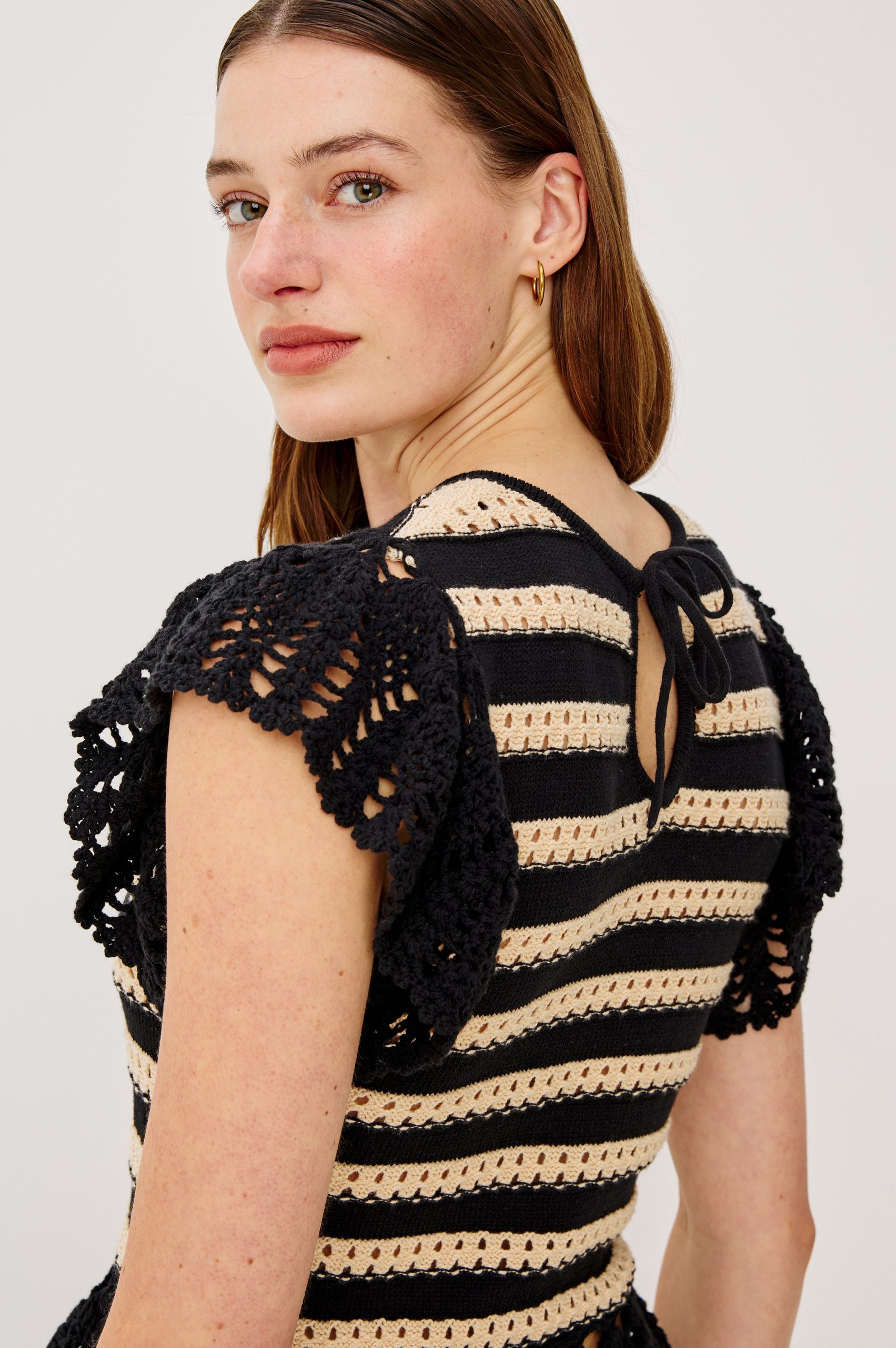 COEN TOP - BLACK OAT STRIPE - Image 5