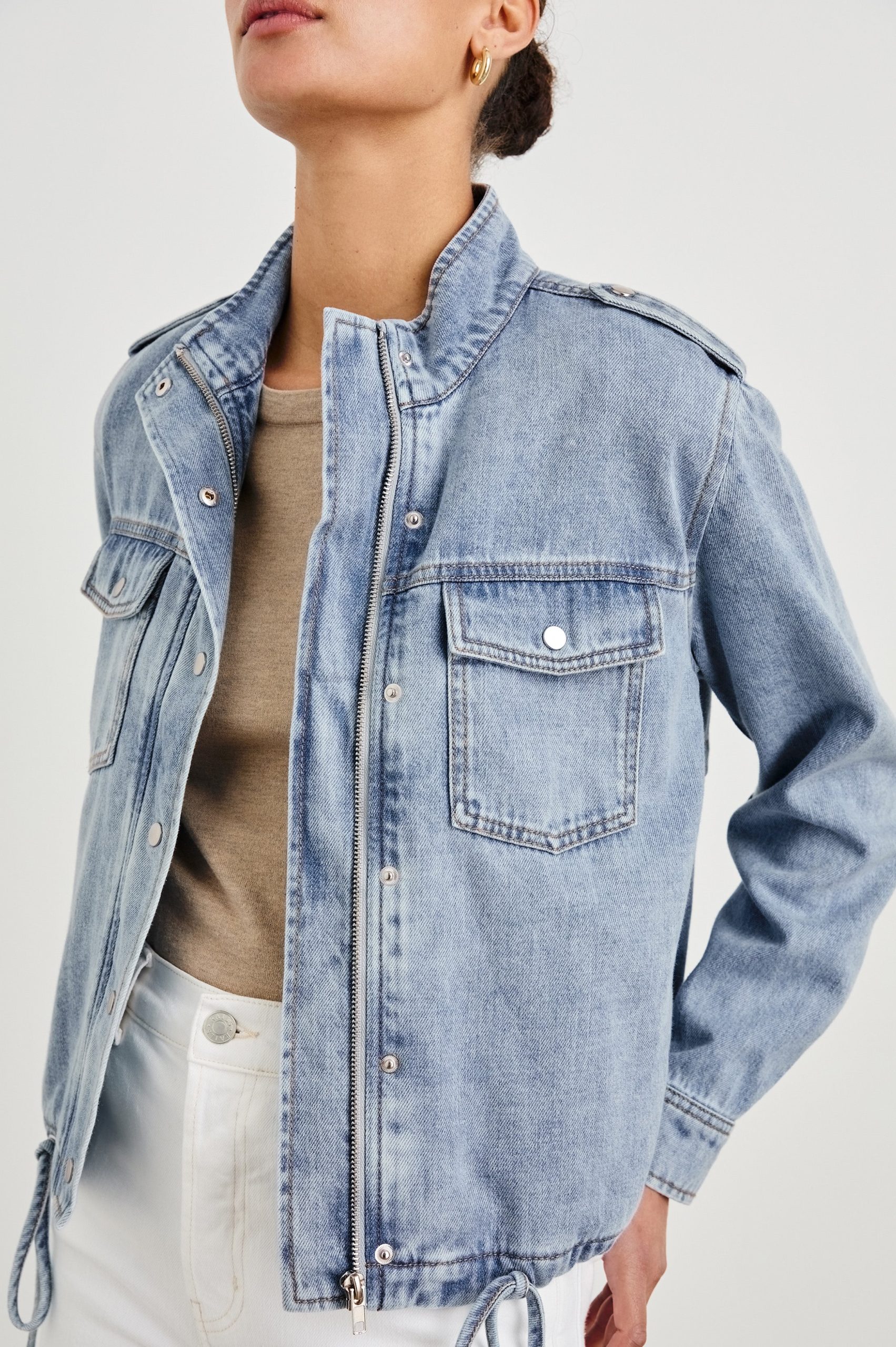 COLLINS JACKET - FADED INDIGO - Image 2