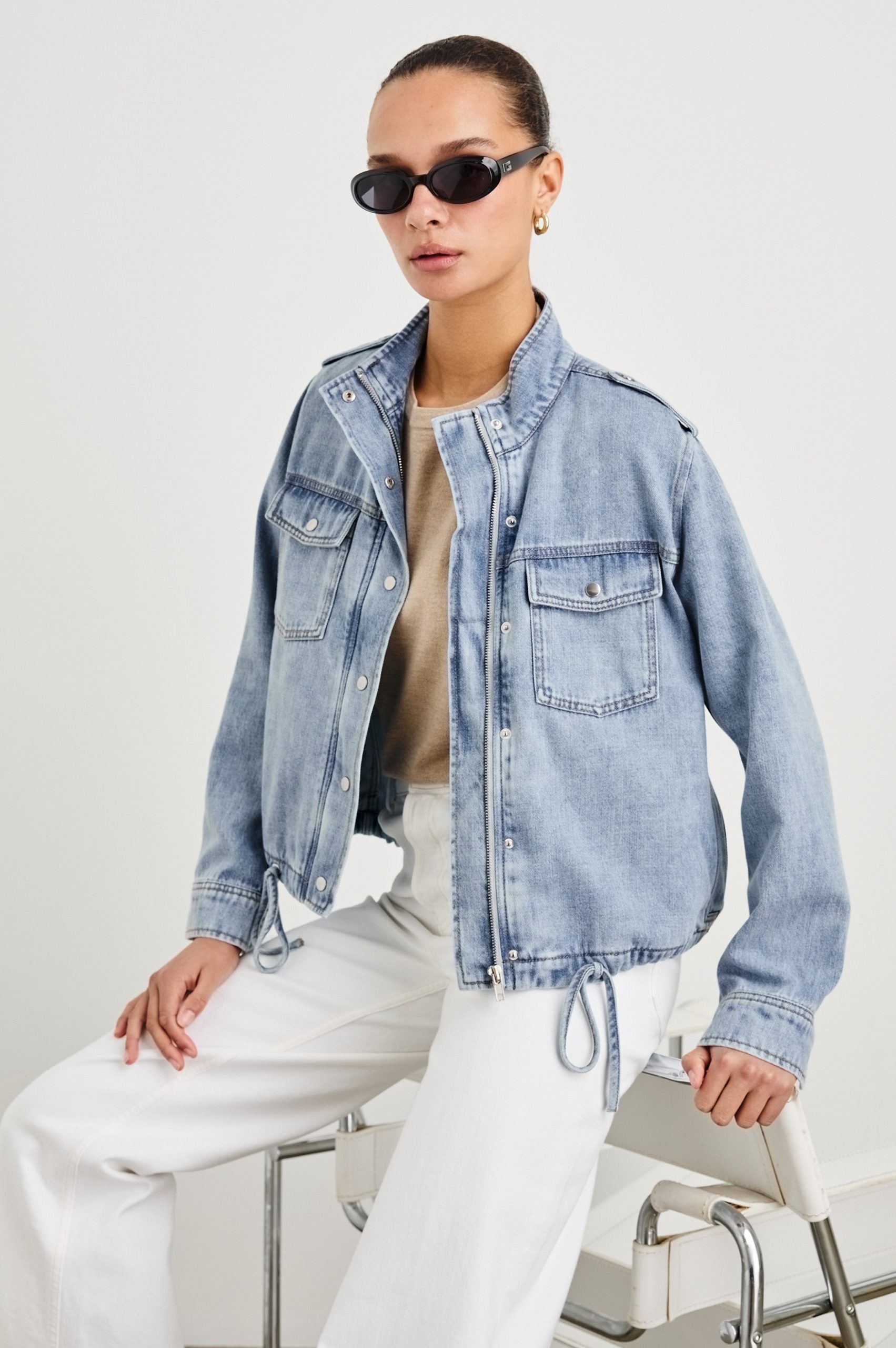 COLLINS JACKET - FADED INDIGO