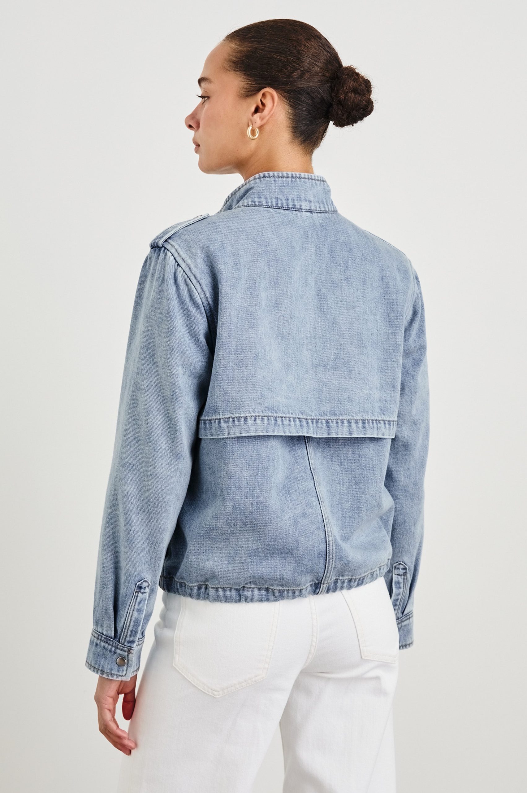 COLLINS JACKET - FADED INDIGO - Image 5