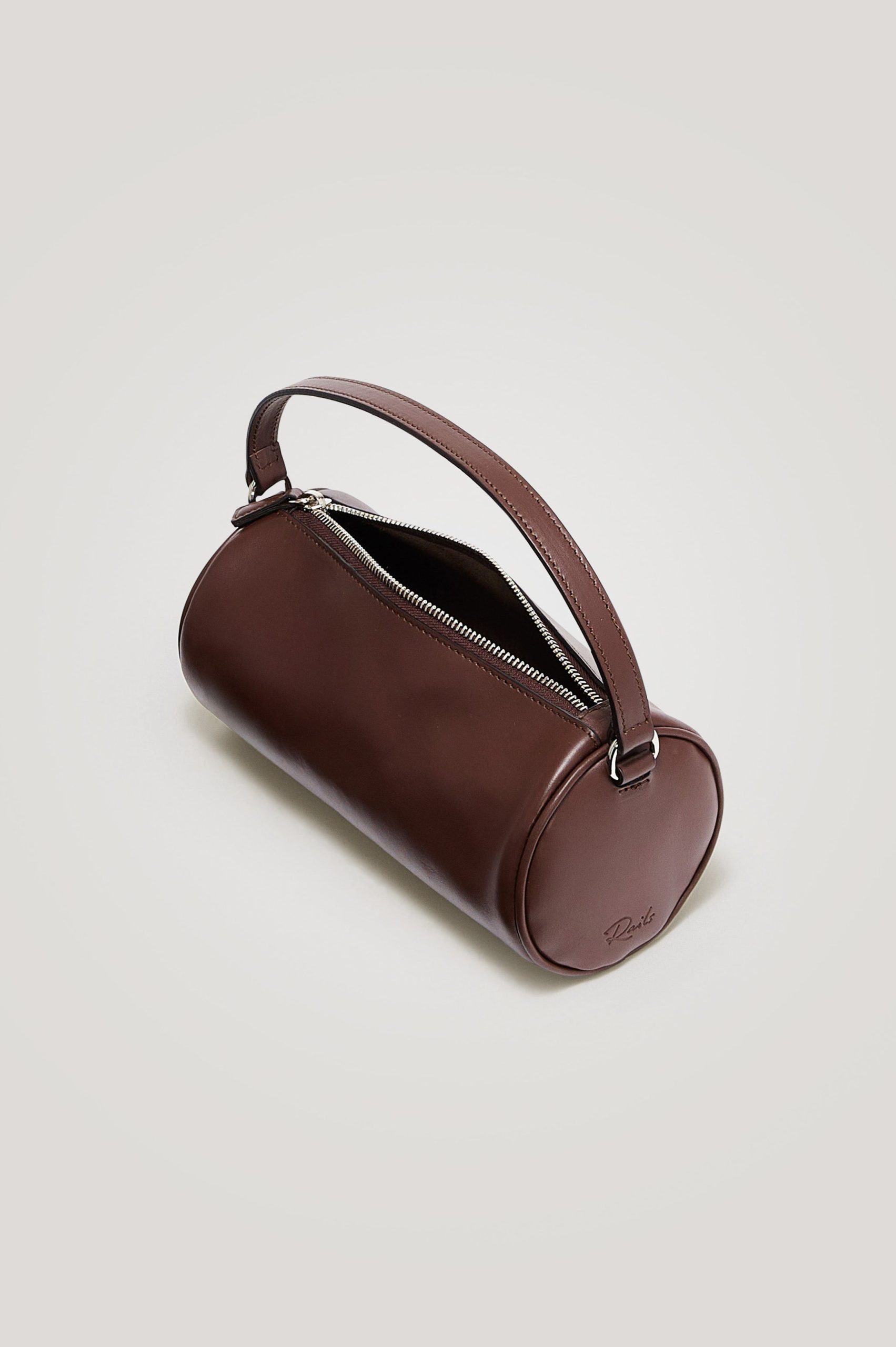 COMO MINI BARREL BAG - ESPRESSO LEATHER - Image 2