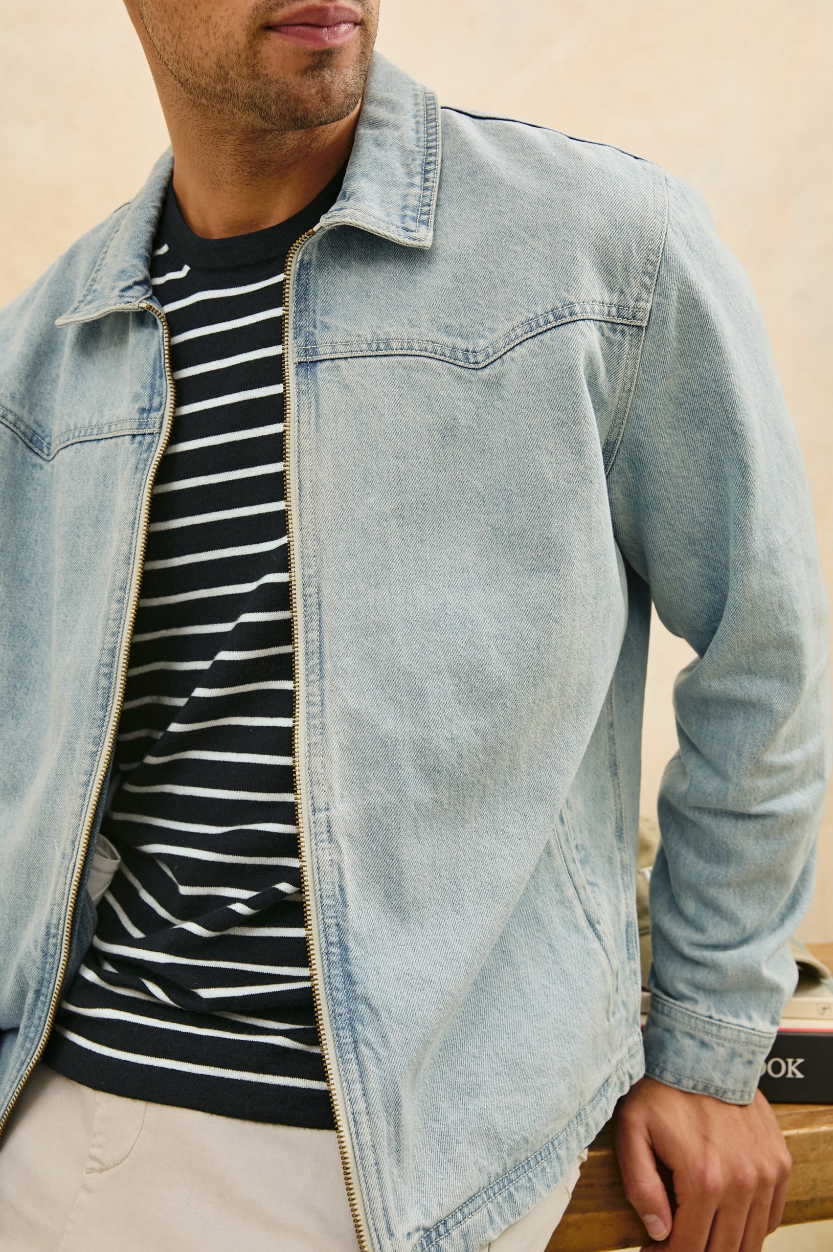 COOKE JACKET - LIGHT WASH - Image 2