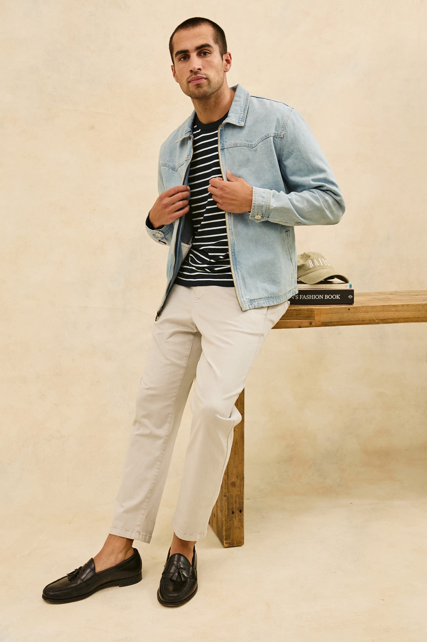 COOKE JACKET - LIGHT WASH - Image 4