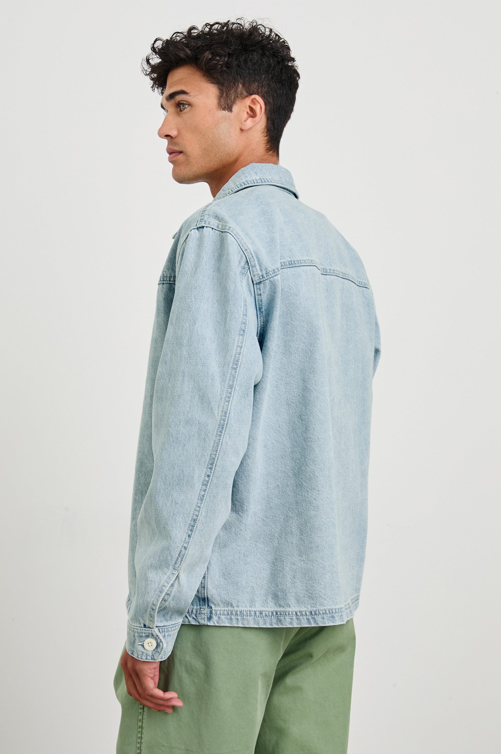 COOKE JACKET - LIGHT WASH - Image 5