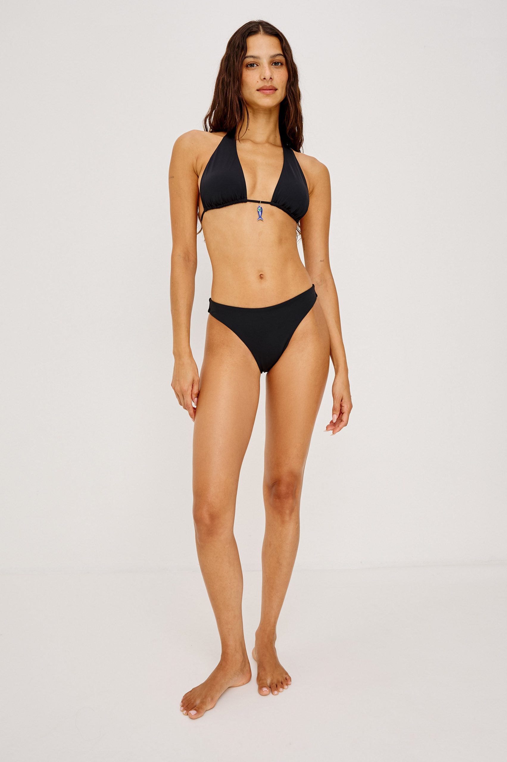 CORISCA BIKINI BOTTOM - BLACK - Image 3